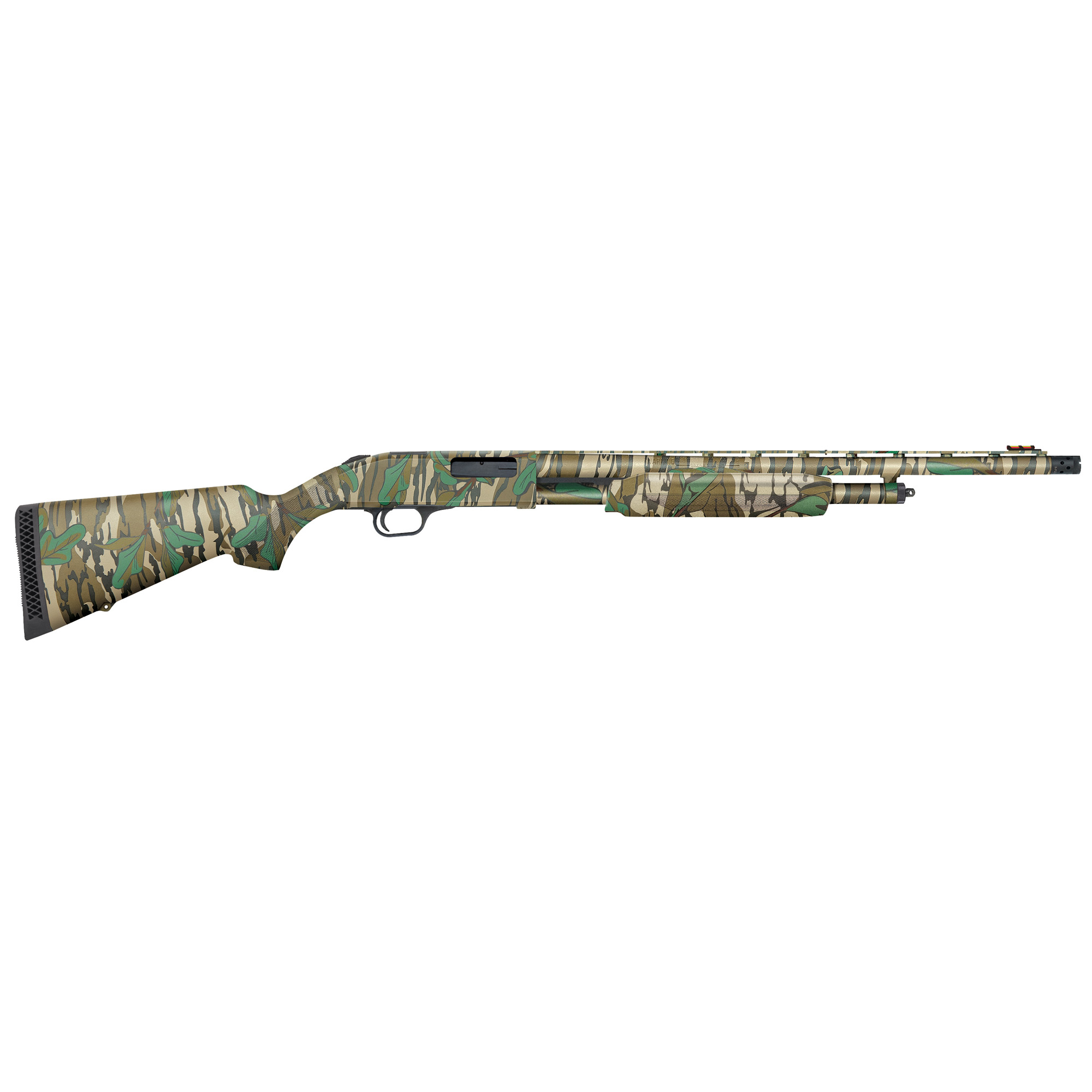 Mossberg 500 Optic Ready 22″ 20 Gauge 3″ 5rd Fiber Optic – Camo