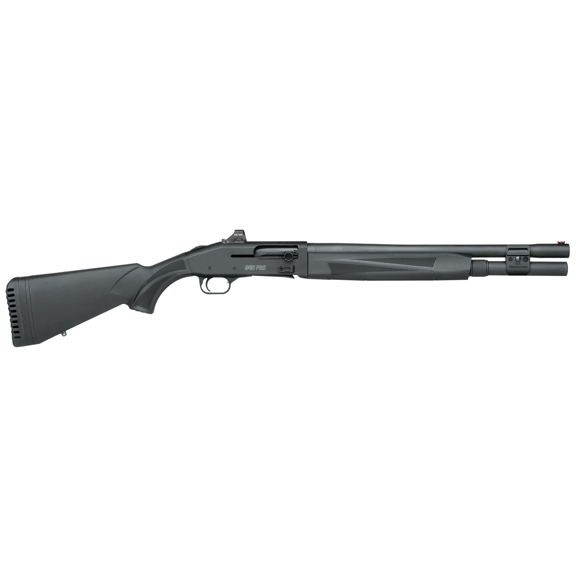 Mossberg 940 Pro Tactical 18.5″ 12 Gauge 3″ 7rd Fiber Optic – Black