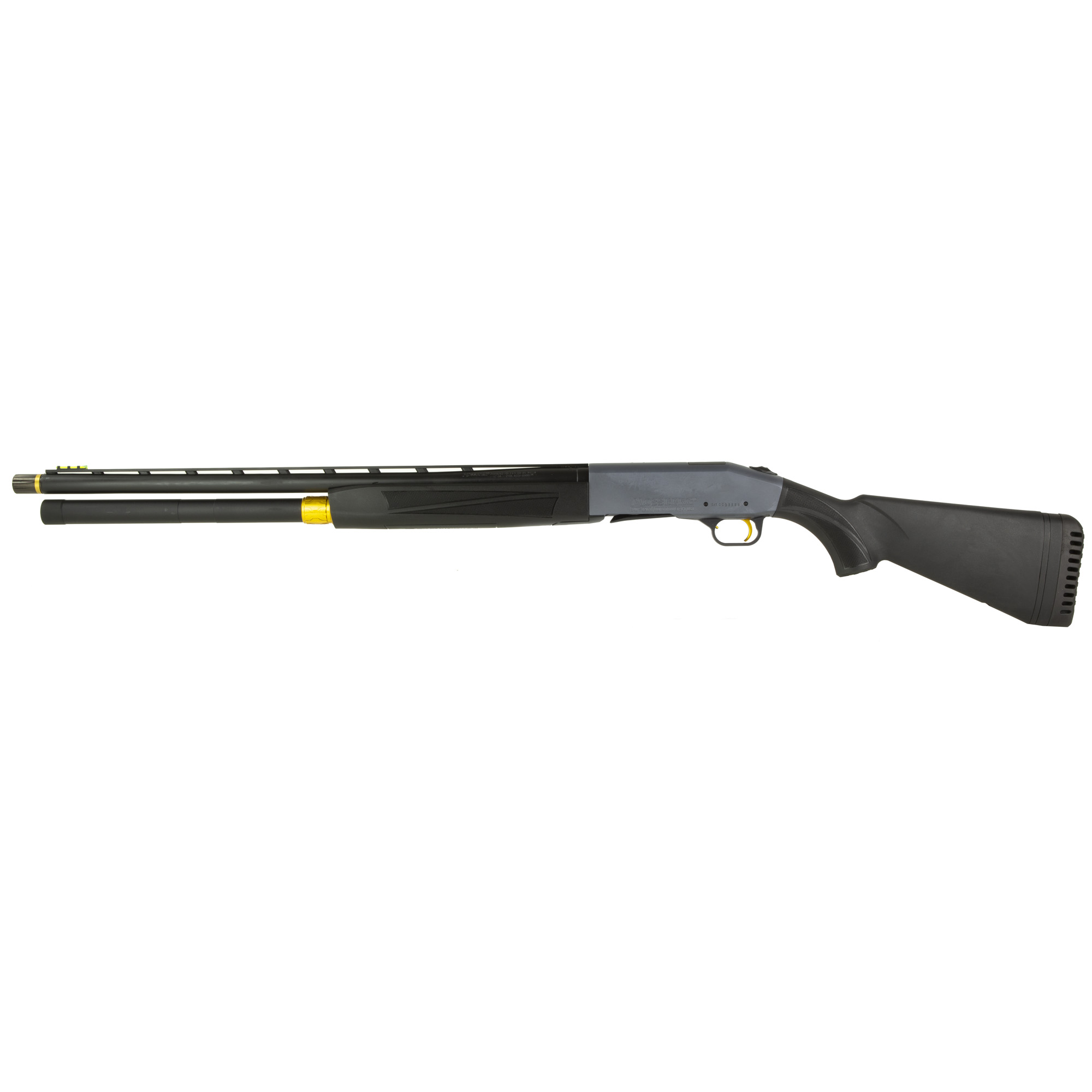 Mossberg 940 Jerry Miculek Pro Series 24″ 12 Gauge 3″ 9rd Fiber Optic – Tungsten