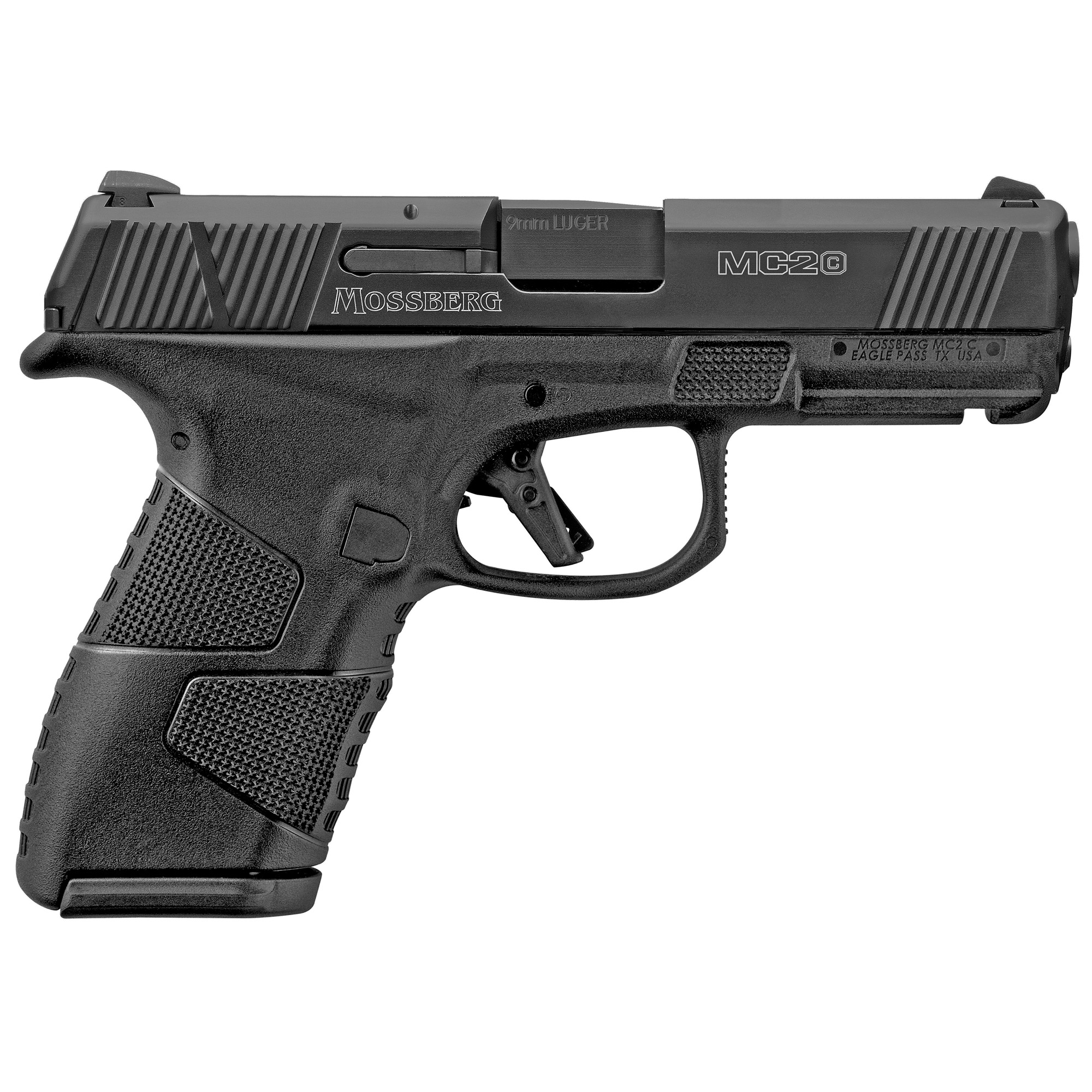 Mossberg MC2C 3.9″ 9mm 10rd 3 Dot – Black