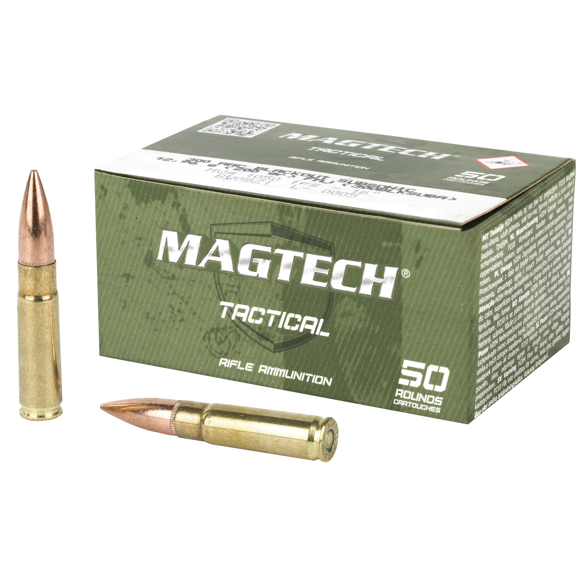 Magtech Rifle 300 Blackout Subsonic 200gr Full Metal Jacket – 50rd