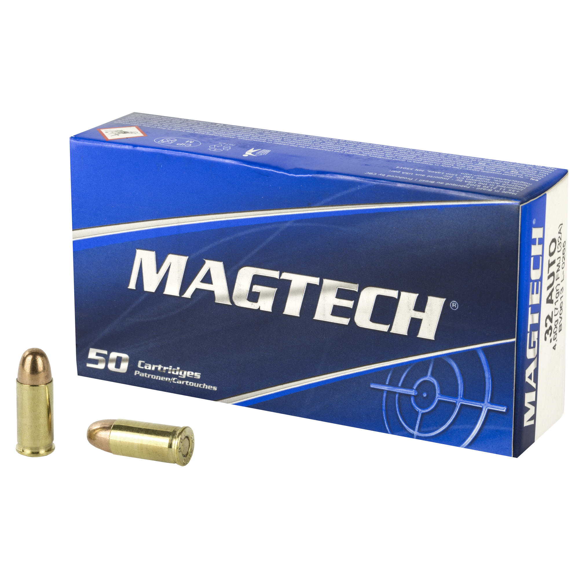 Magtech Sport Shooting 32 ACP 71gr Full Metal Jacket – 50rd