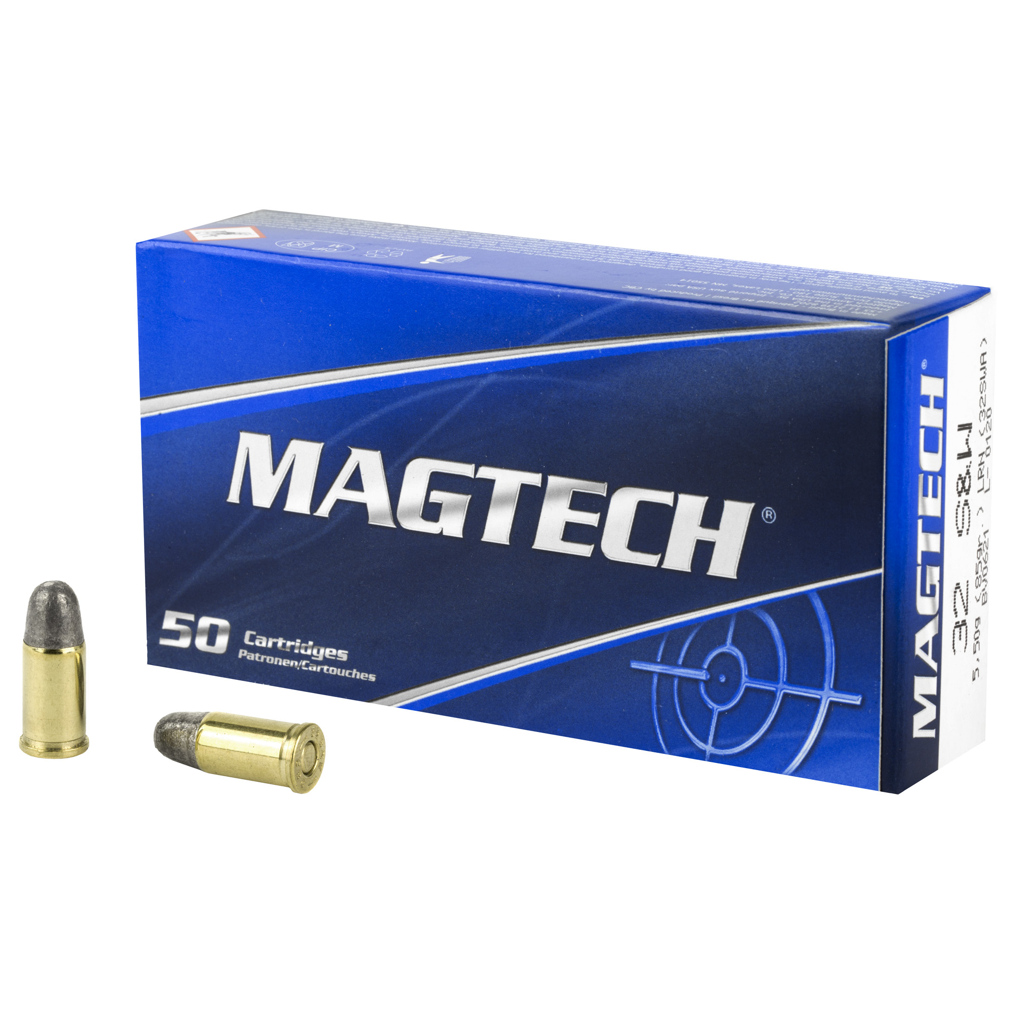 Magtech Sport Shooting 32 S&W 85gr Lead Round Nose – 50rd