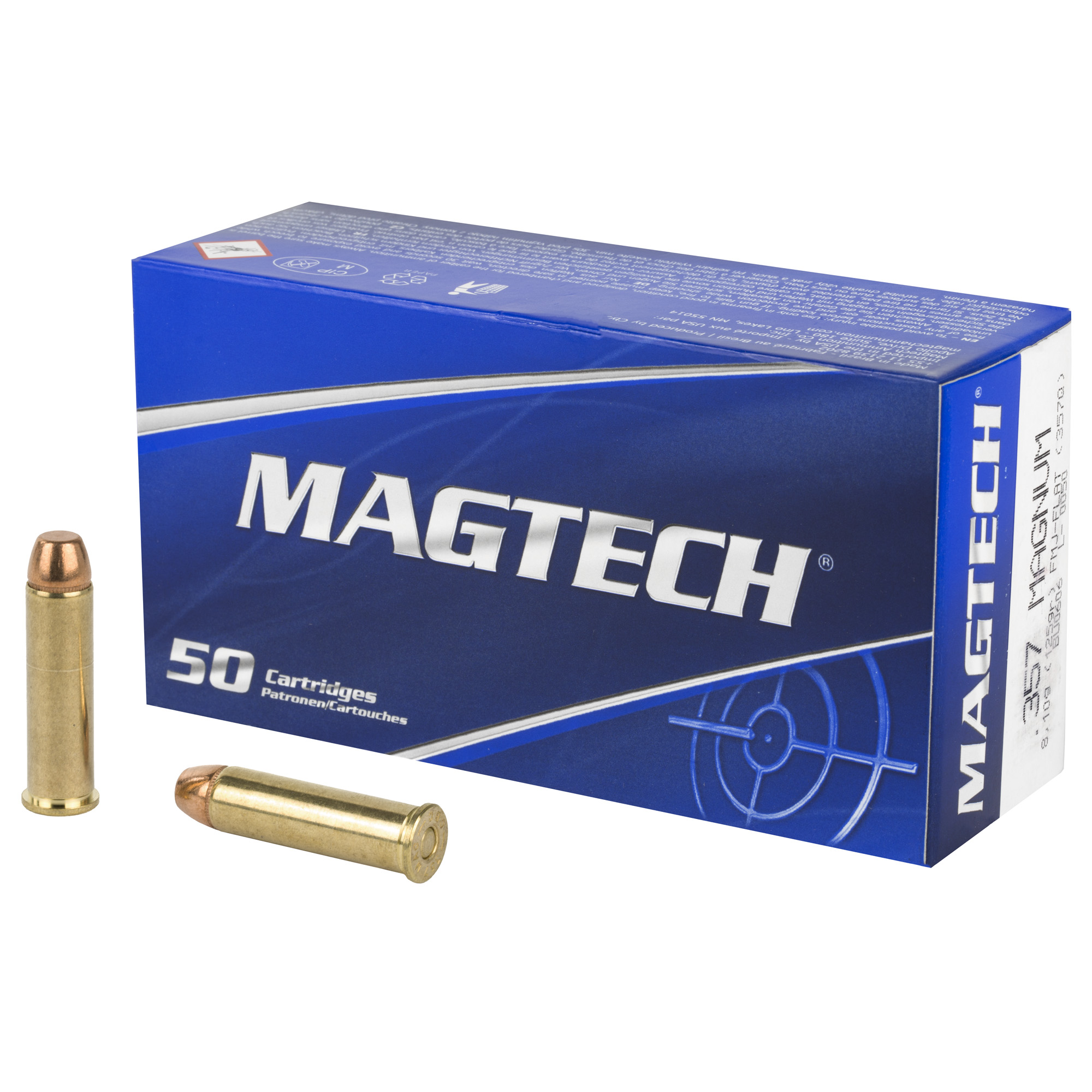 Magtech Sport Shooting 357 Magnum 125gr Full Metal Jacket – 50rd