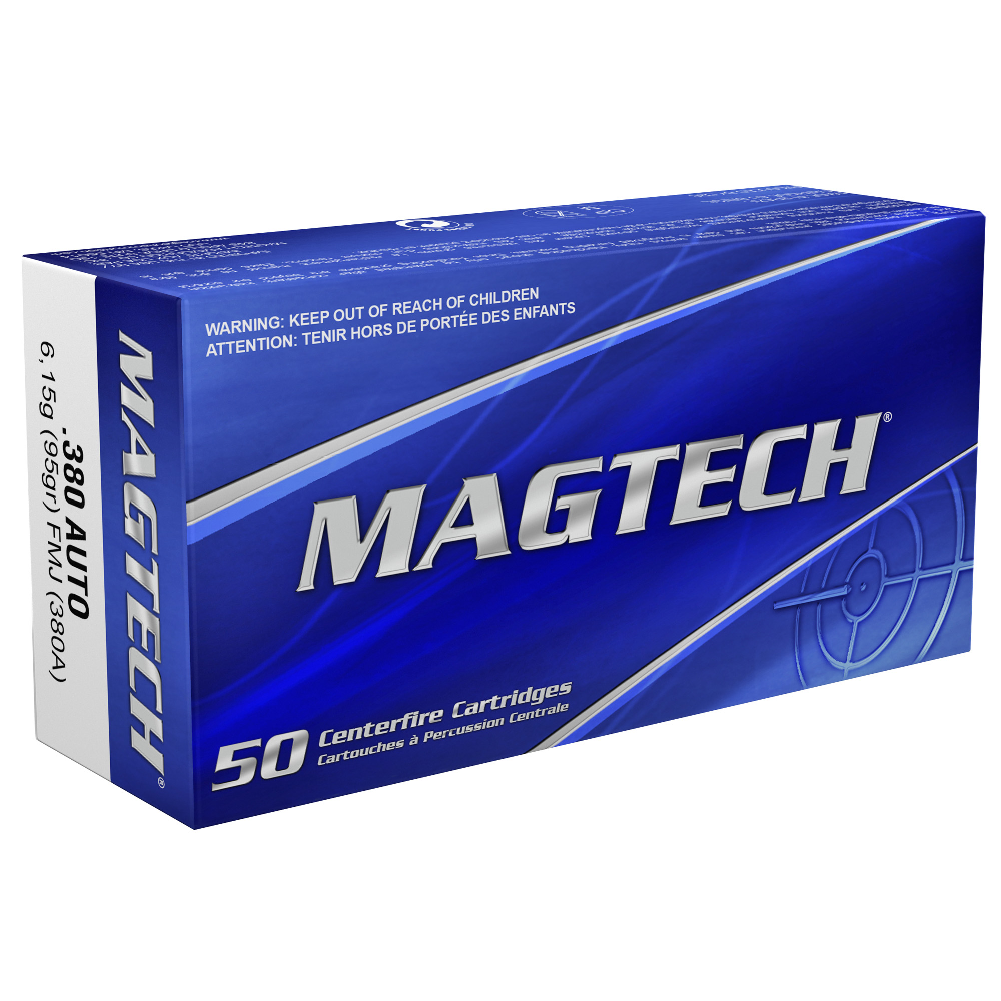 Magtech Sport Shooting 380 ACP 95gr Full Metal Jacket – 1000rd