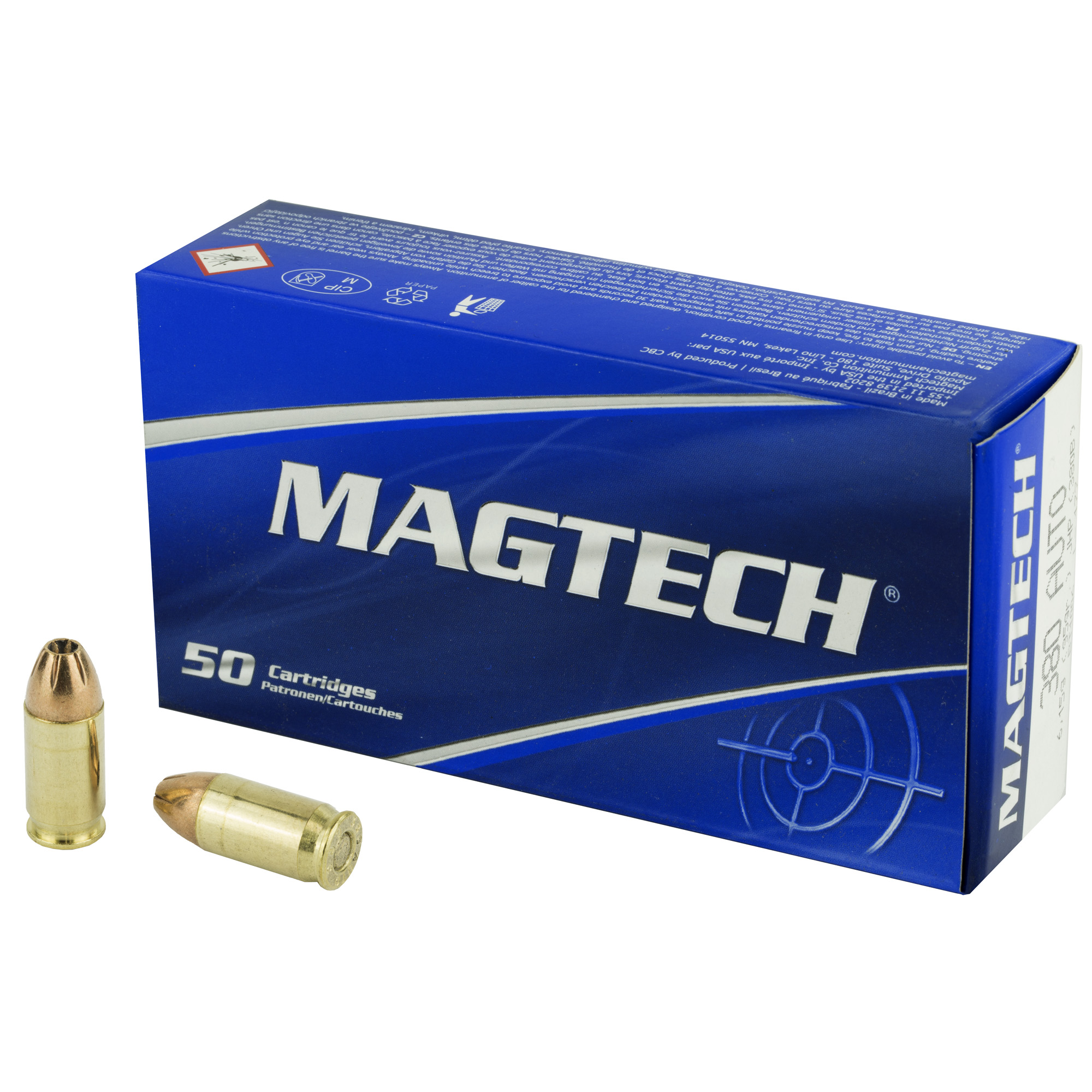 Magtech Sport Shooting 380 ACP 95gr Jacketed Hollow Point – 50rd