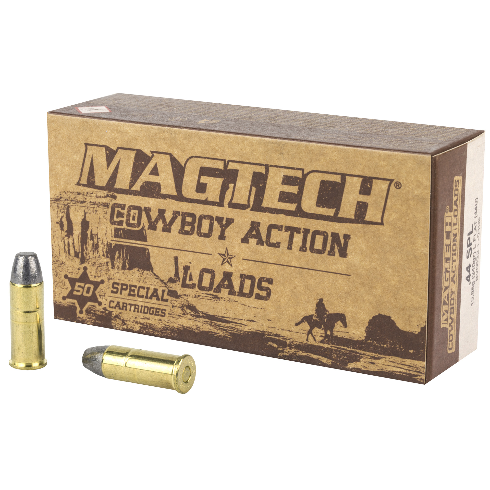 Magtech Cowboy 44 Special 240gr Lead Flat Nose – 50rd