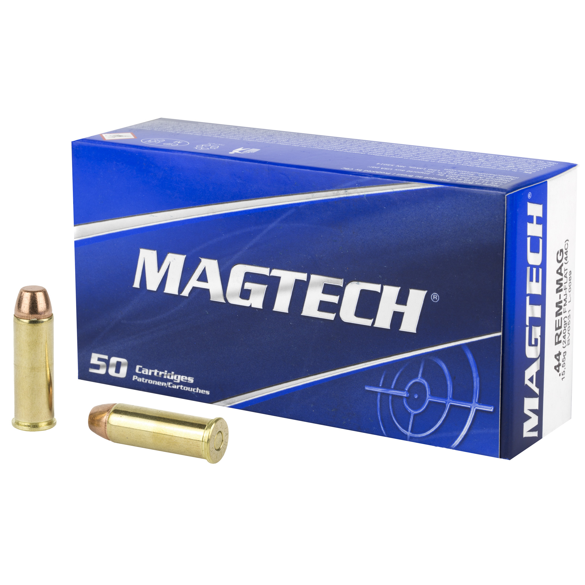 Magtech Sport Shooting 44 Magnum 240gr Full Metal Jacket – 50rd