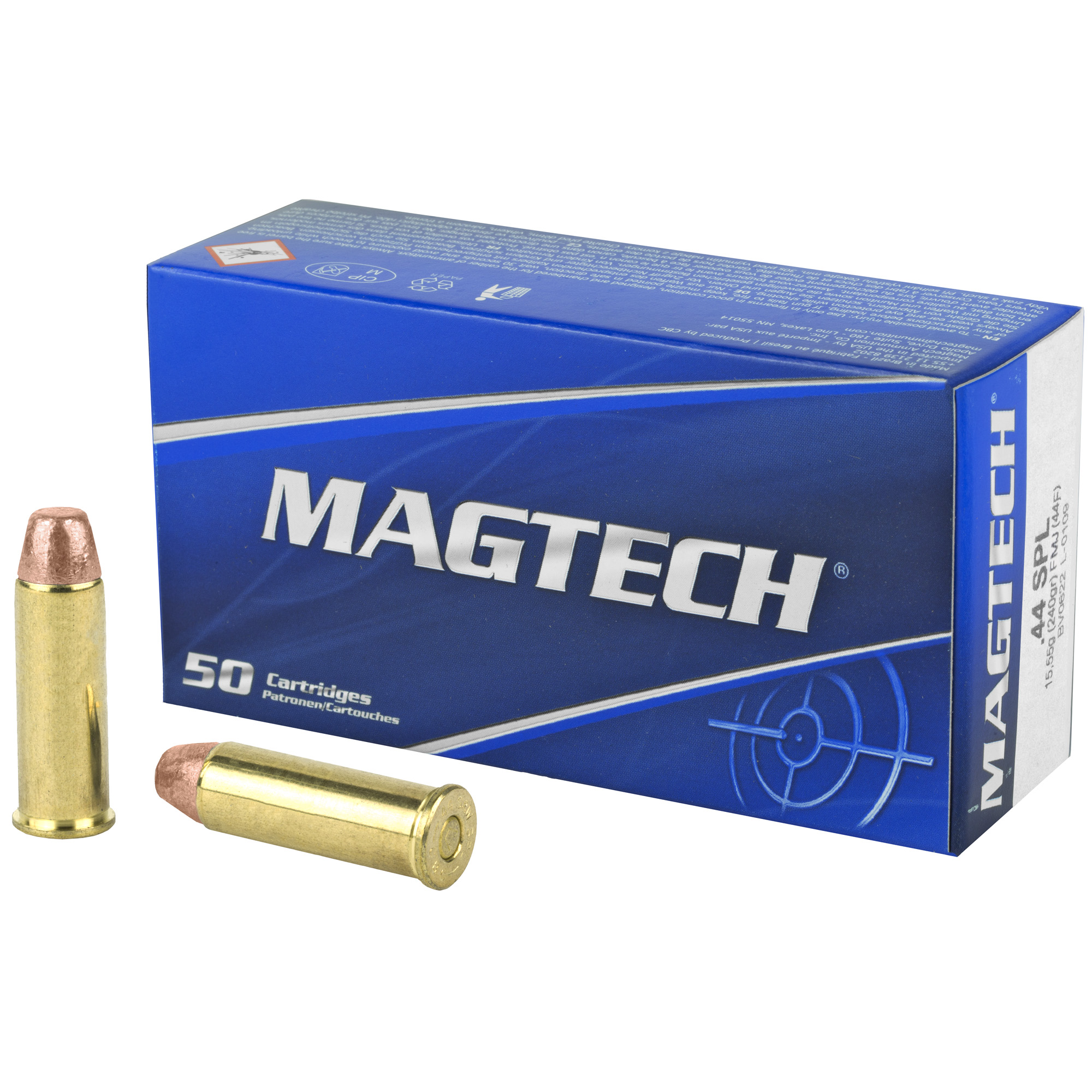 Magtech Sport Shooting 44 Special 240gr Full Metal Jacket – 50rd