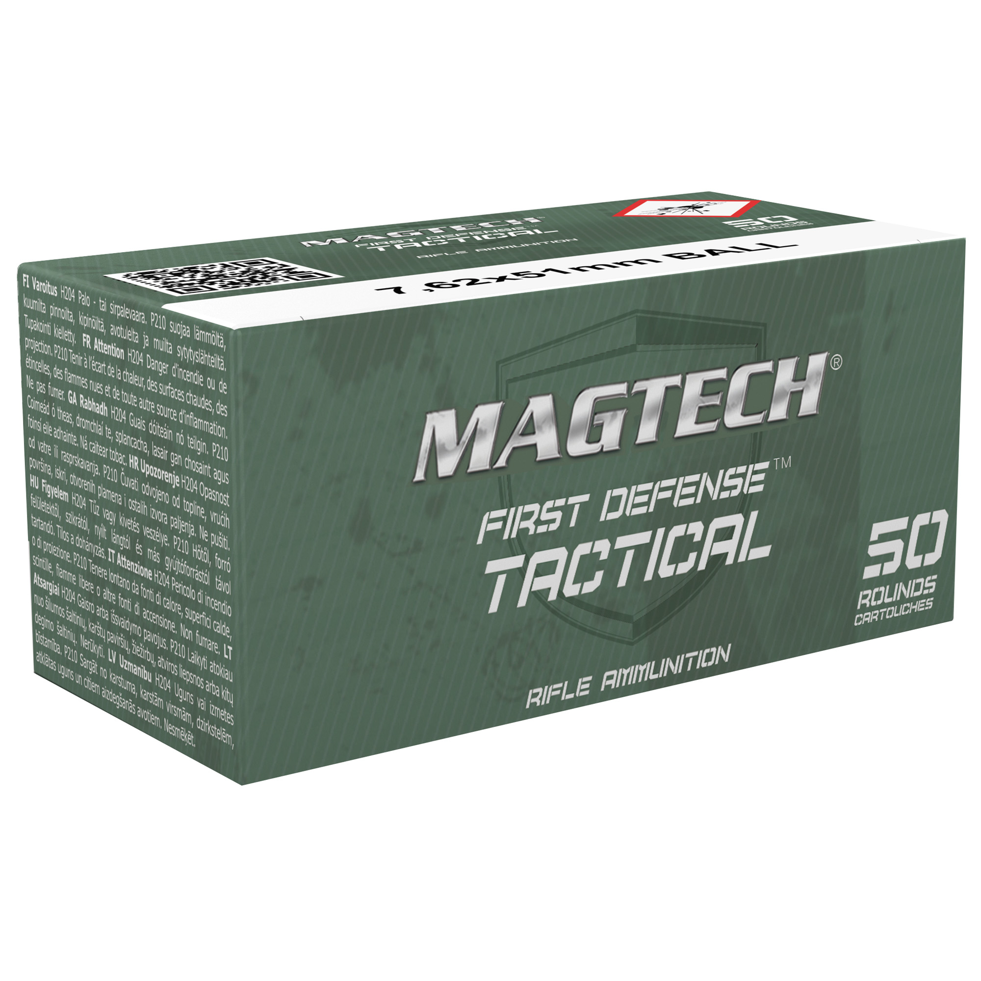 Magtech Sport Shooting 7.62 NATO 147gr Full Metal Jacket – 50rd