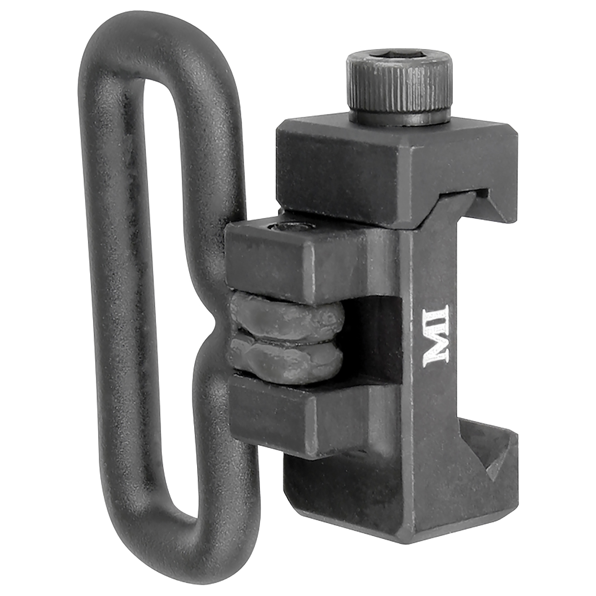 Midwest Industries Picatinny Sling Adapter Sling Mount – Black