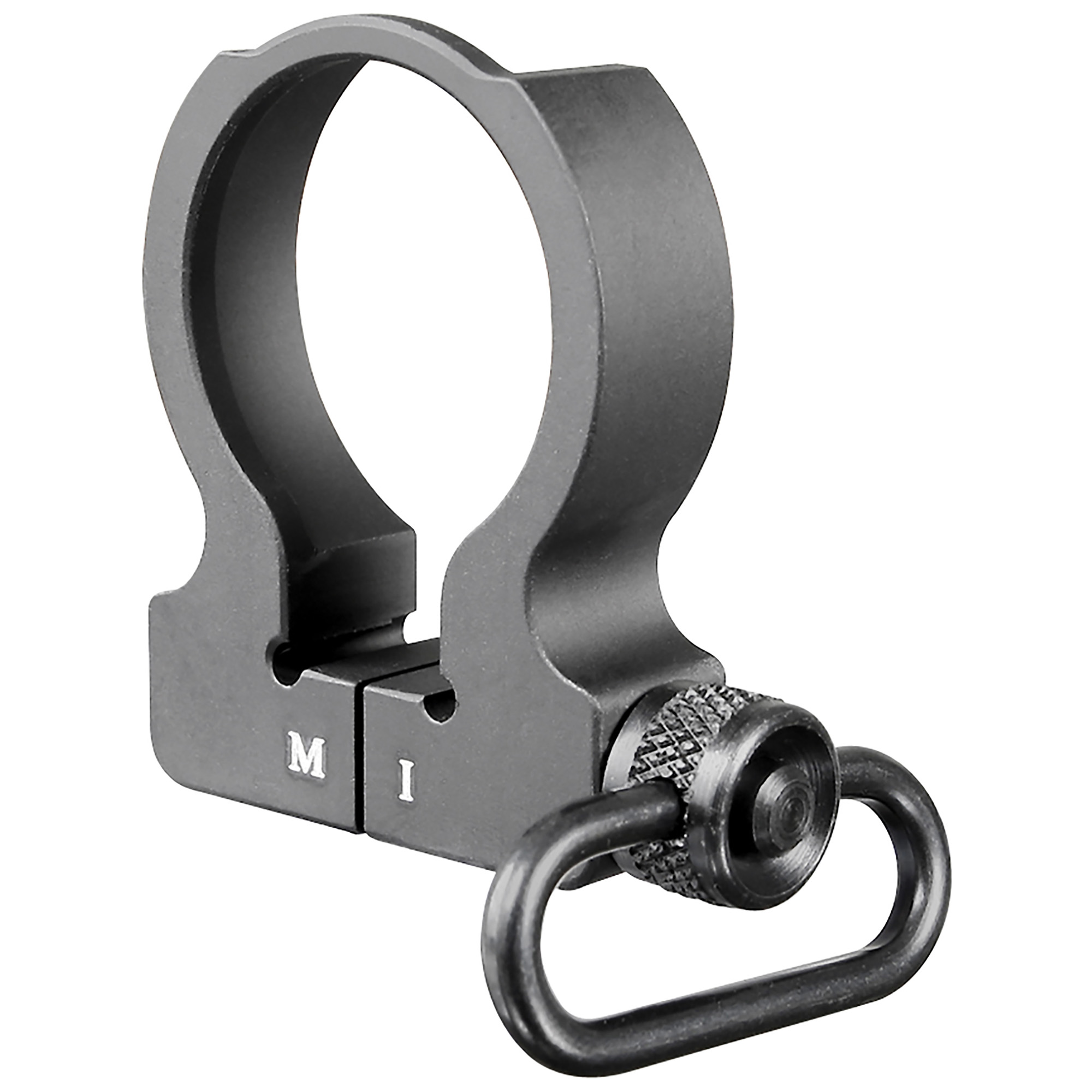 Midwest Industries 6 Position Stock End-Plate Sling Attachment Sling Mount – Black