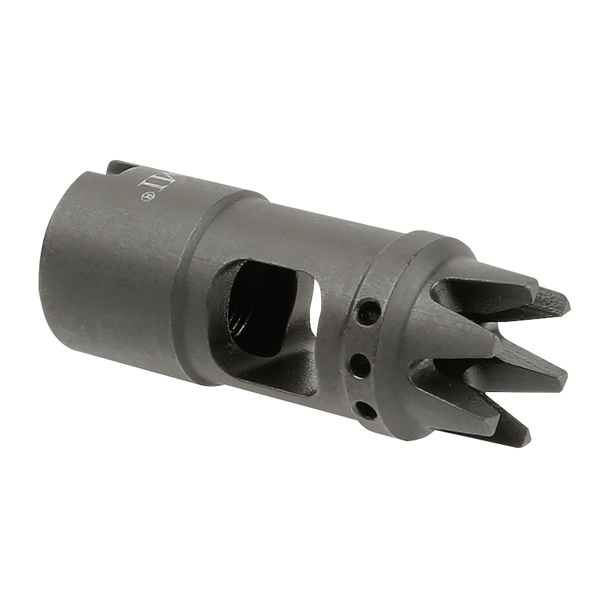 Midwest Industries M14X1 LH AK12 Muzzle Brake – Black