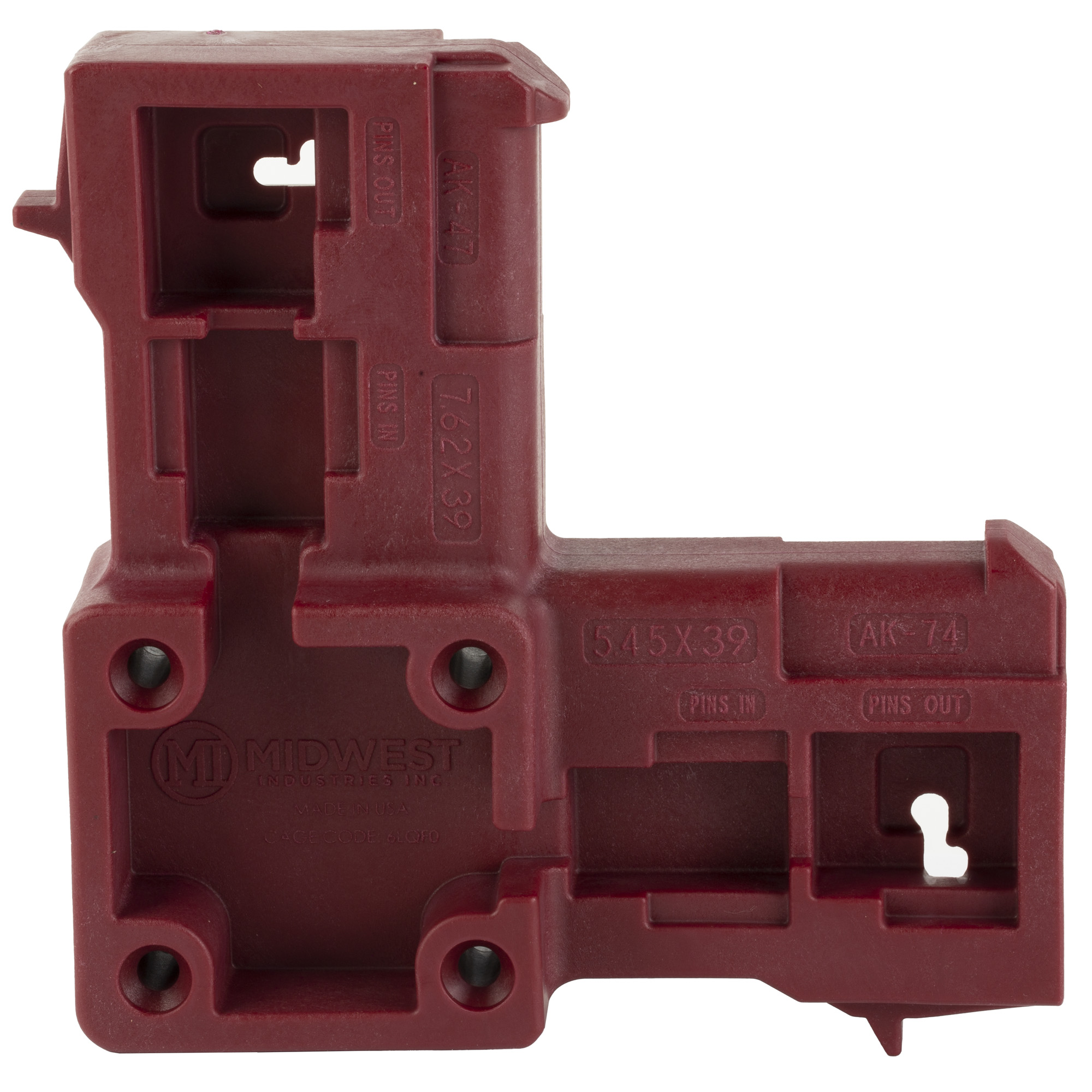 Midwest Industries Receiver Block Polymer – Red