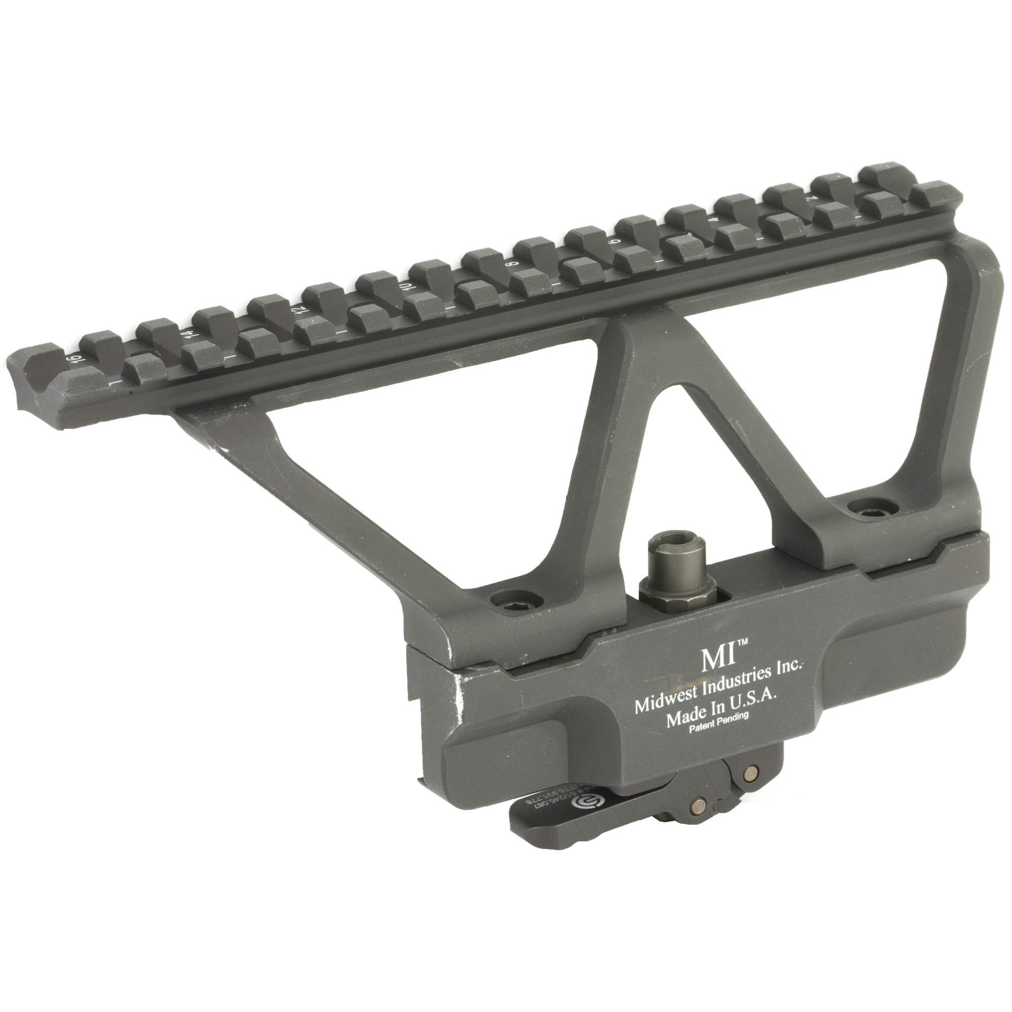 Midwest Industries AK Scope Mount Railed Mount System – Black