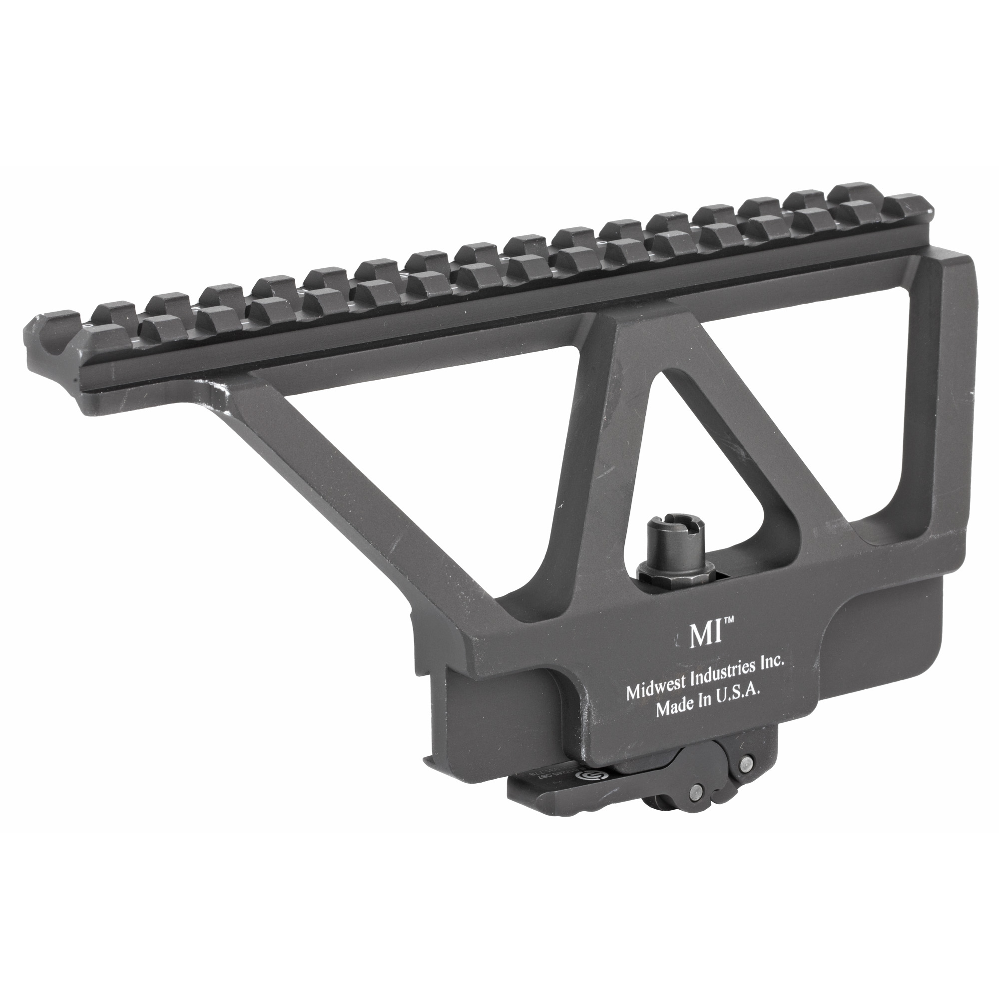 Midwest Industries AK Railed Scope Mount Mount System – Black