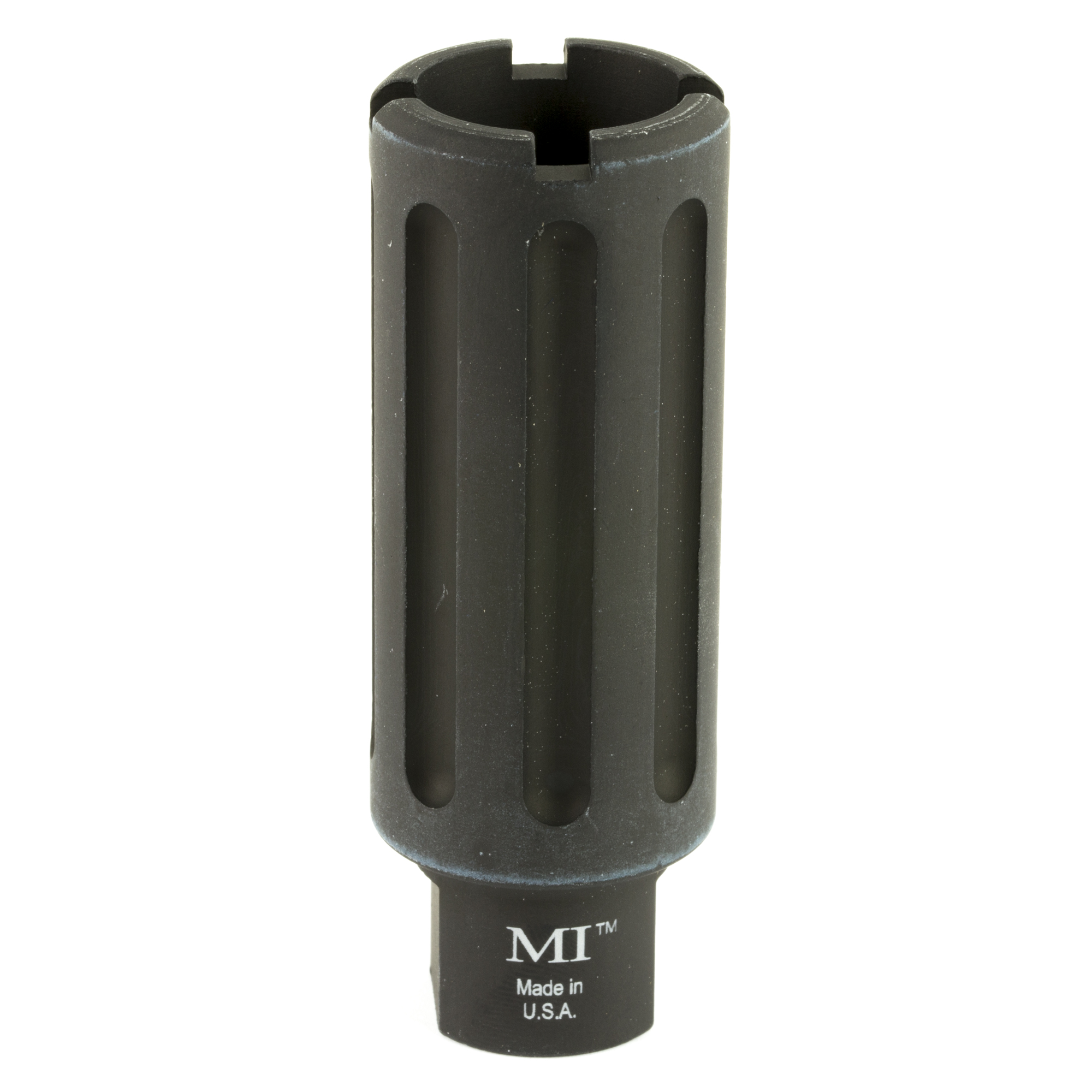 Midwest Industries 1/2×28 Blast Can 5.56 NATO Blast Diverter – Black