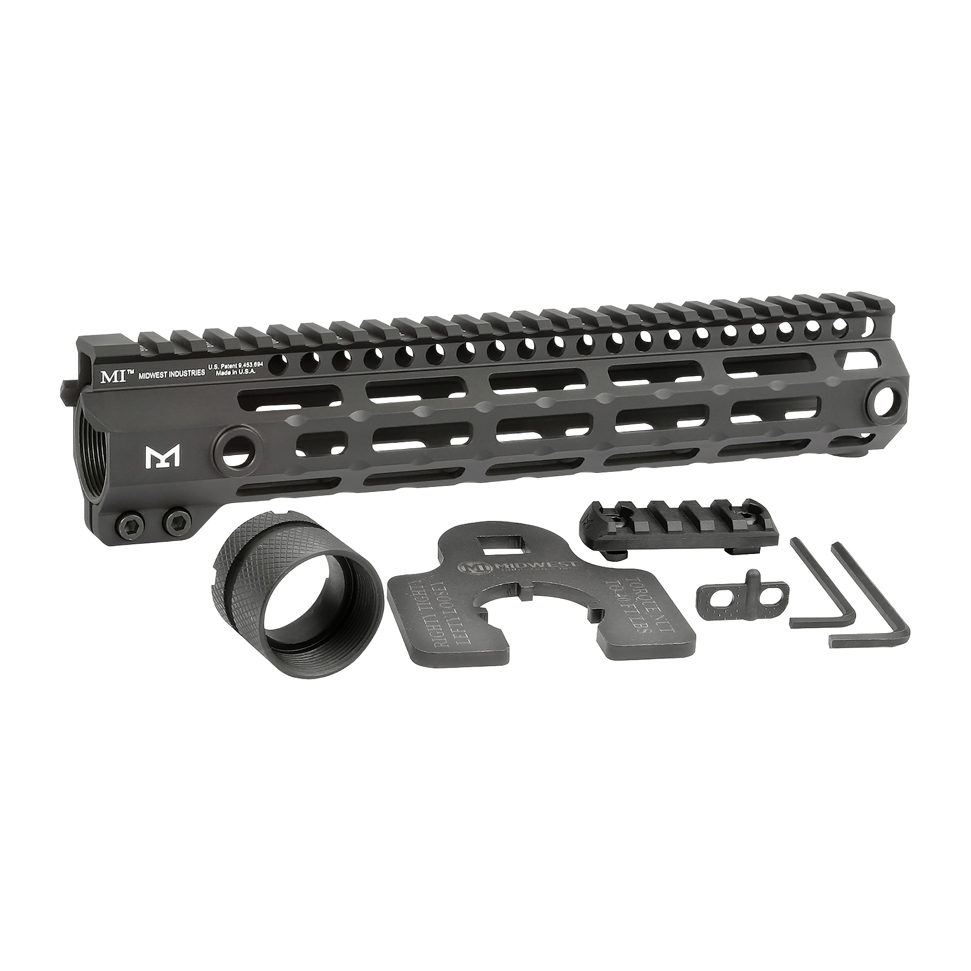 Midwest Industries AR-15 Gen4 M-Series Handguard 10.5″ – Black