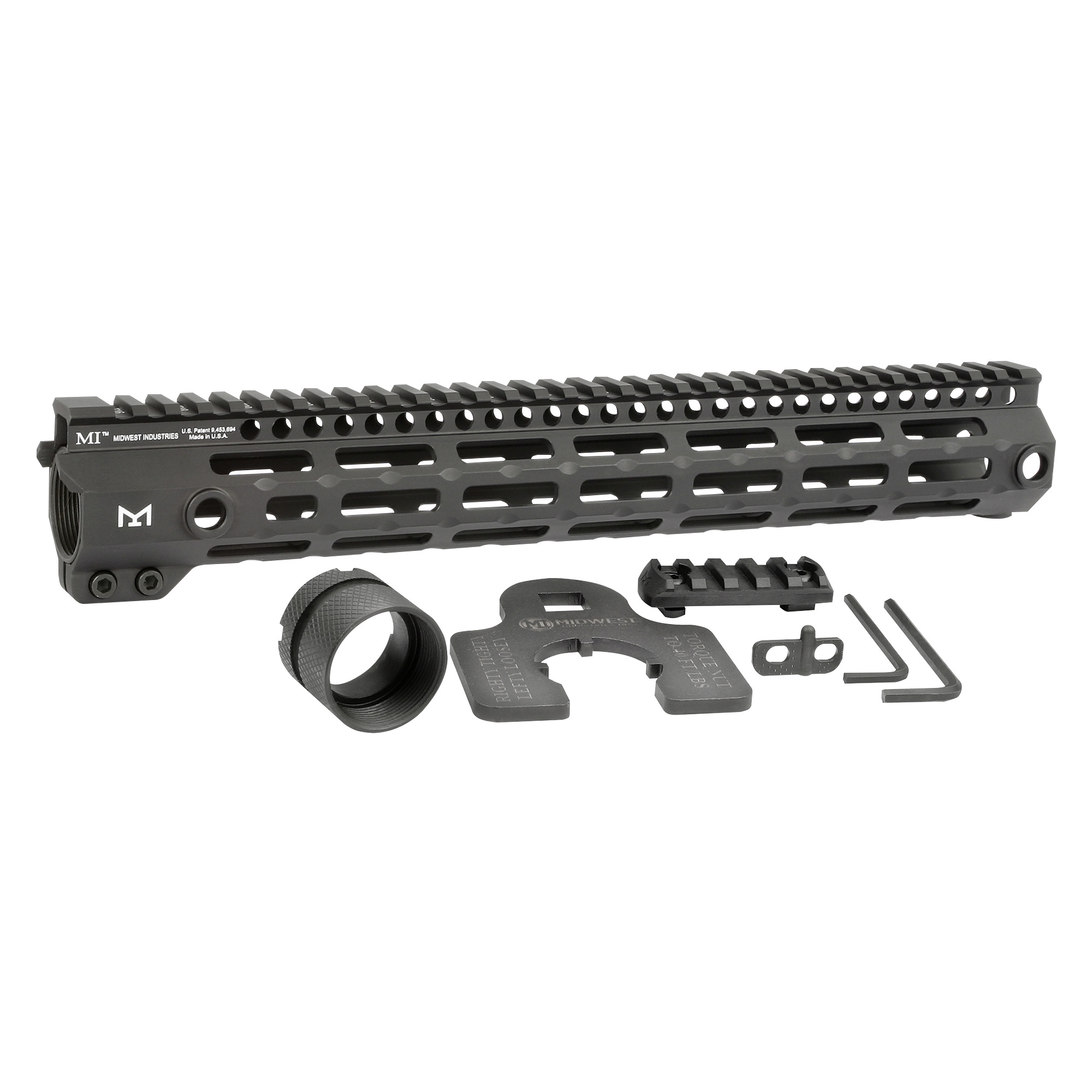 Midwest Industries AR-15 Gen4 M-Series Handguard 13.375″ – Black