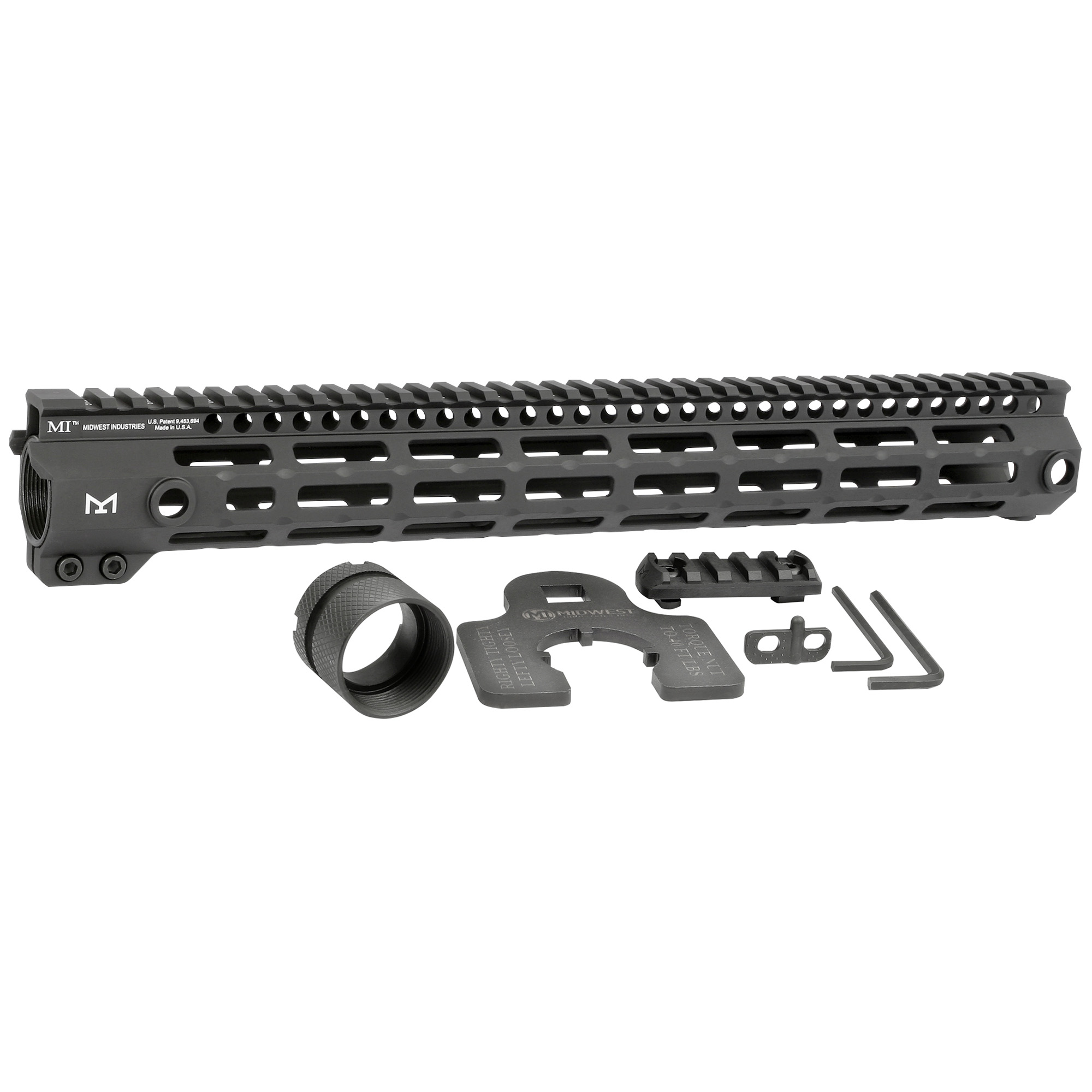 Midwest Industries AR-15 Gen4 M-Series Handguard 15″ – Black