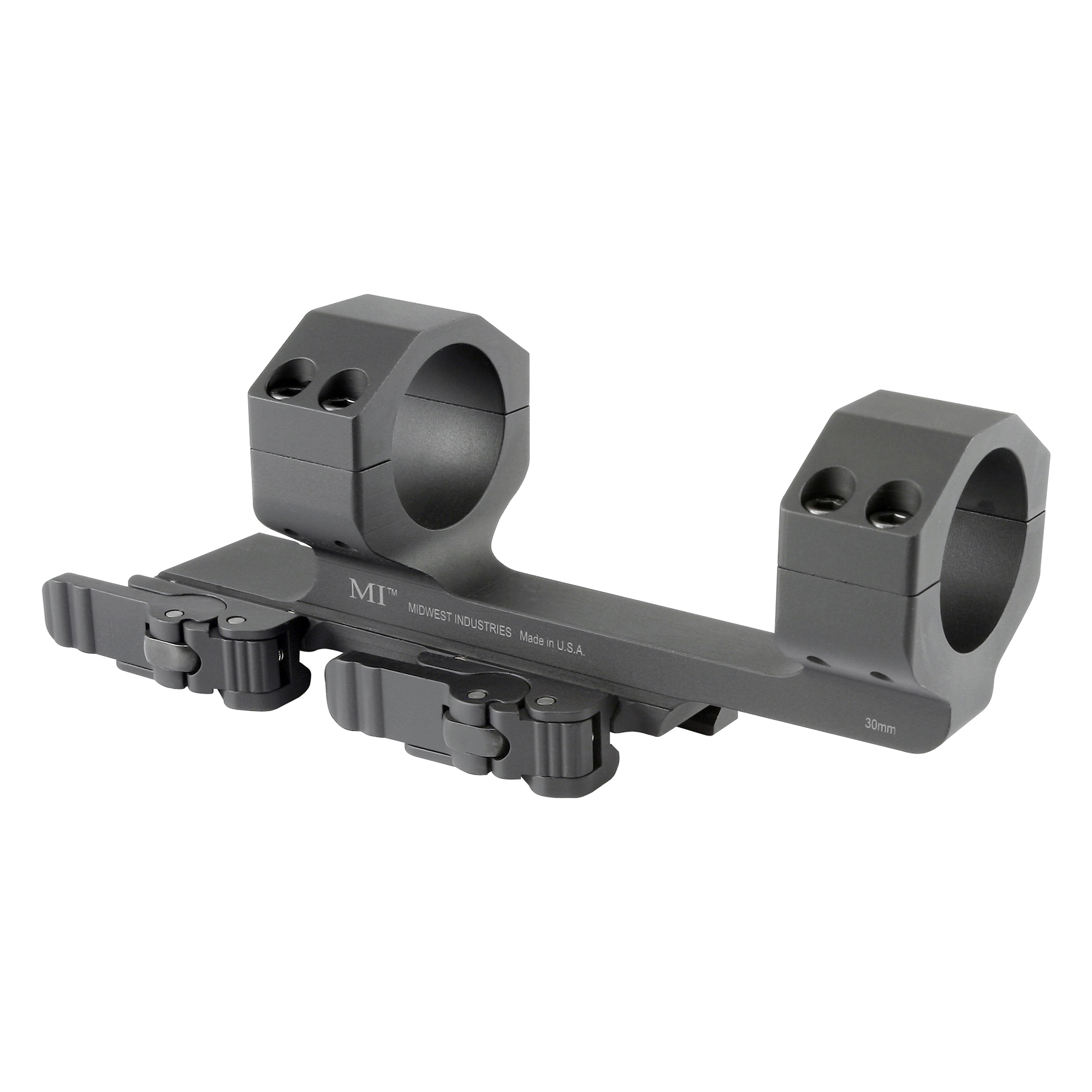 Midwest Industries Picatinny Scope Mount Quick Disconnect 30mm – Black