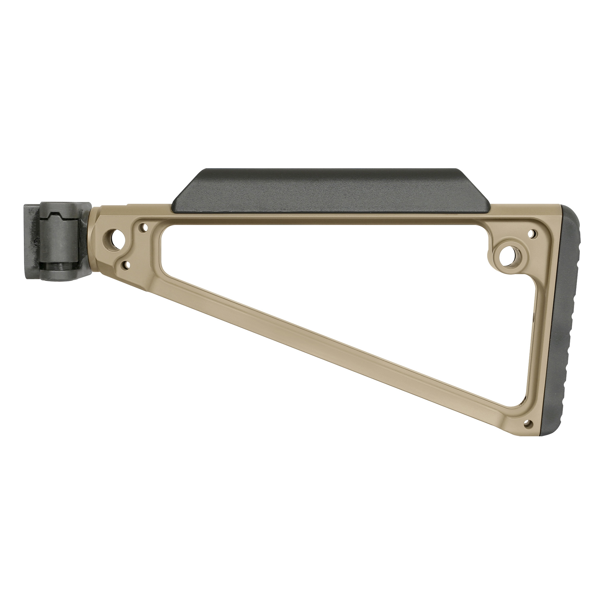 Midwest Industries Picatinny Triangle Stock – Flat Dark Earth