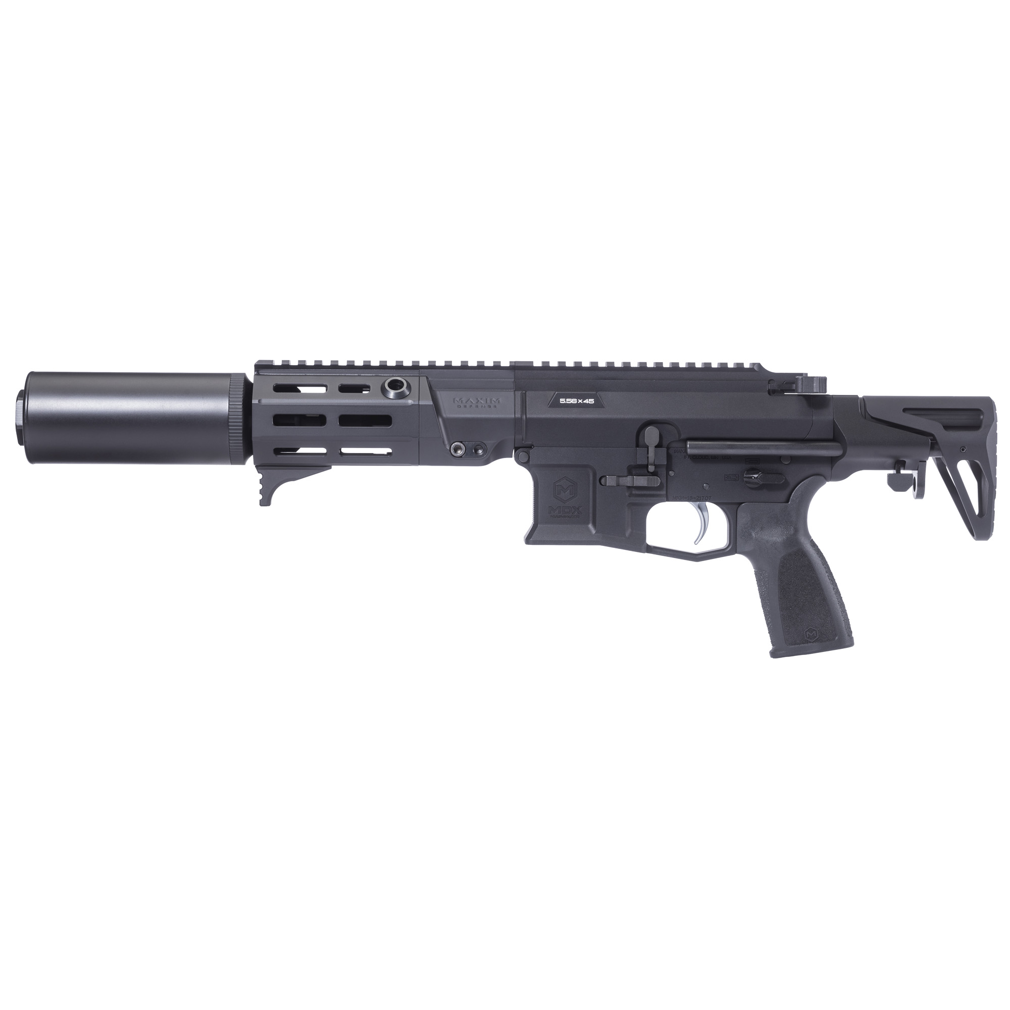 Maxim Defense PDX-SD SBR 5.5″ 5.56 NATO 30rd – Black