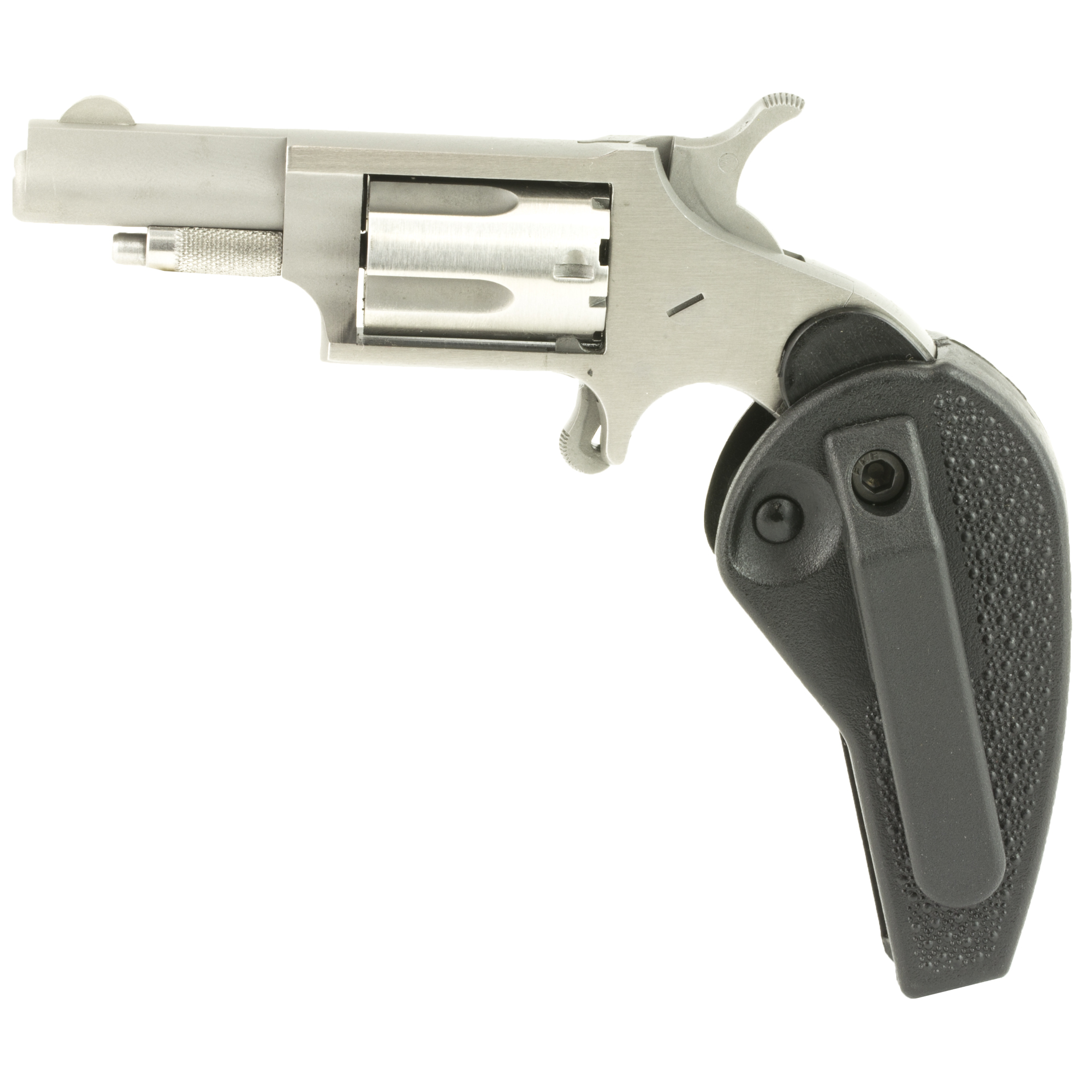 North American Arms Mini Revolver Single Action 1.625″ 22 LR 5rd Fixed Sights – Silver