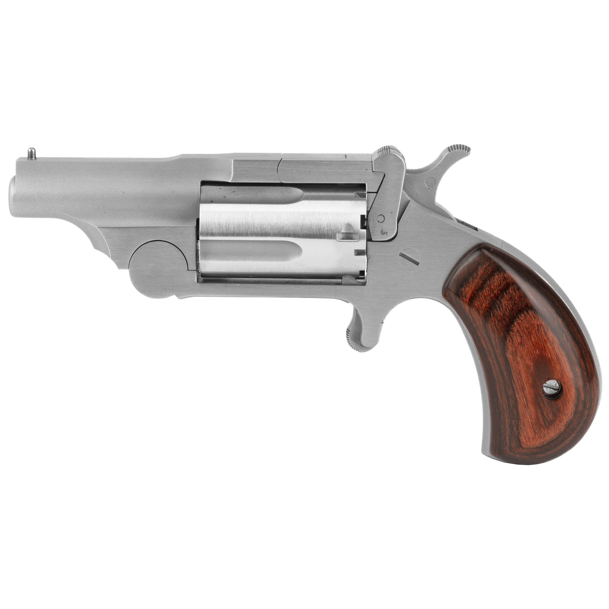 North American Arms Mini Revolver Ranger II 1.625″ 22 WMR 5rd Fixed Sights – Silver