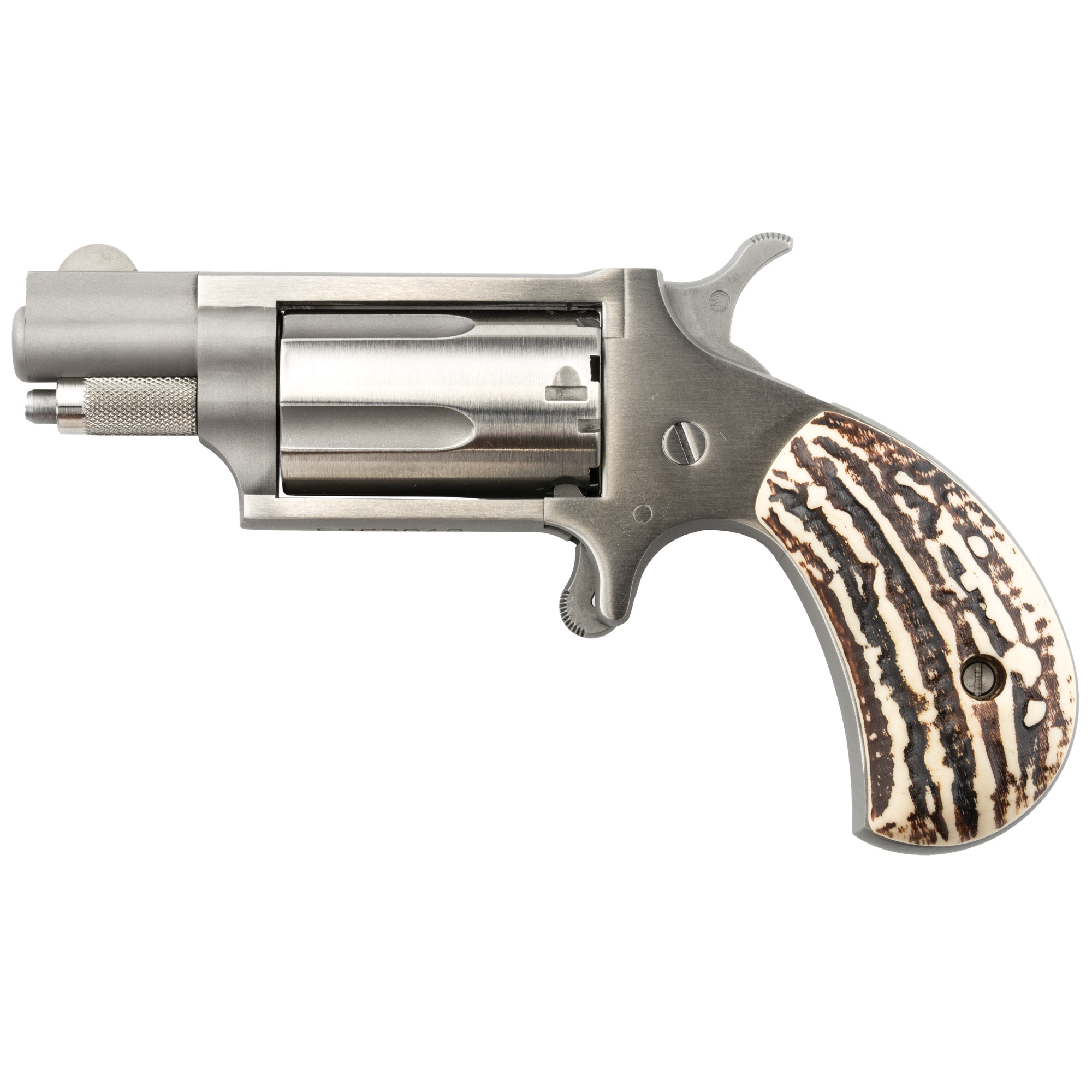 North American Arms Mini Revolver 1.125″ 22 WMR 5rd Fixed Sights – Silver