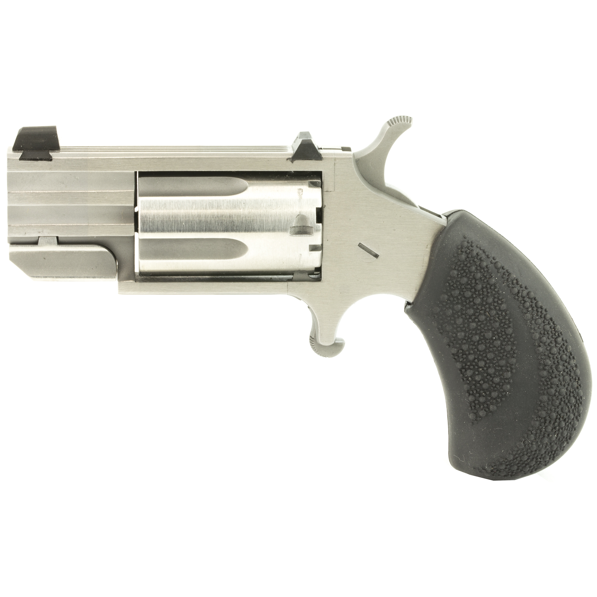 North American Arms PUG 1″ 22 WMR 5rd XS White Dot – Silver