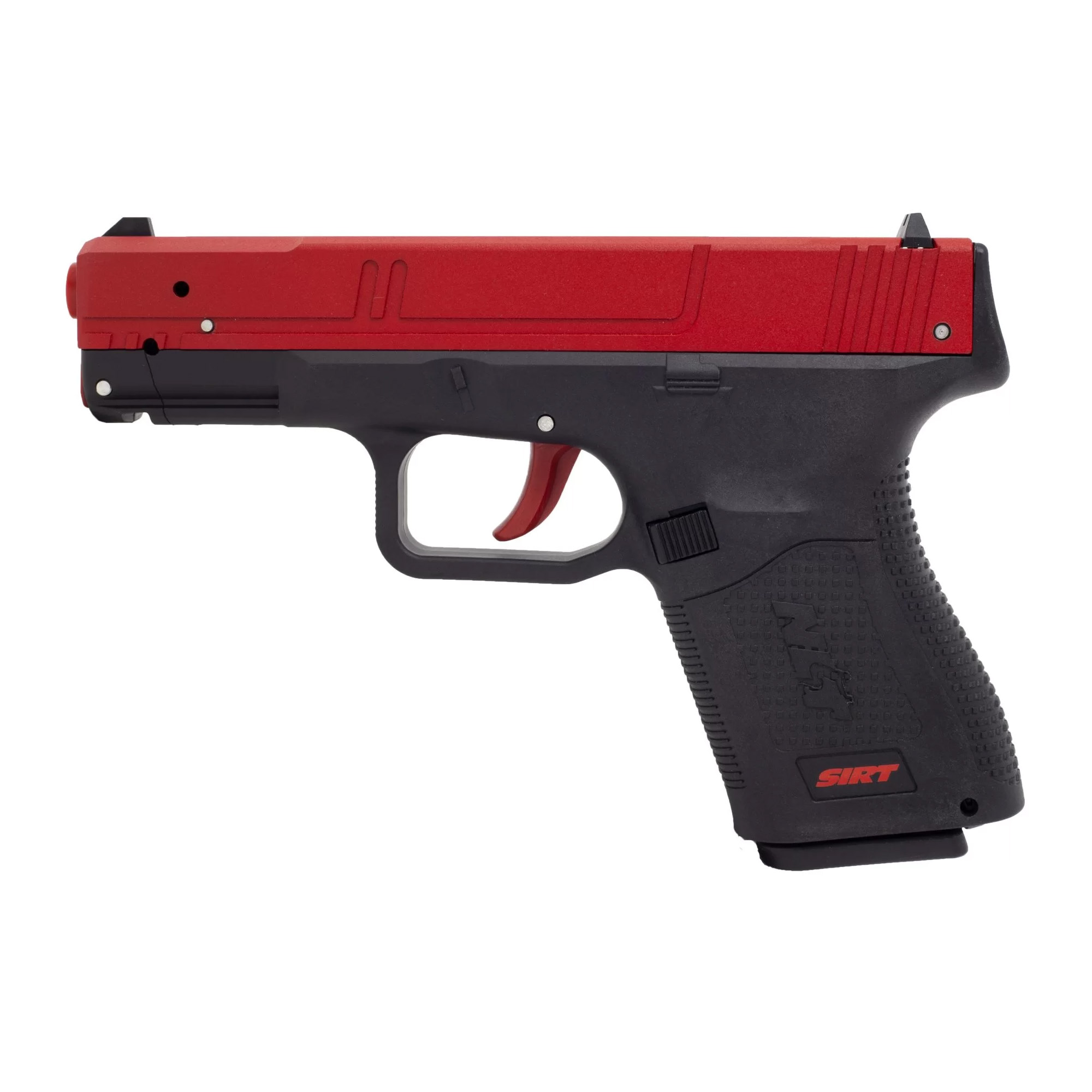 NextLevel Training SIRT Optic Ready Slide Polymer Laser Glock 19 MOS – Black, Red