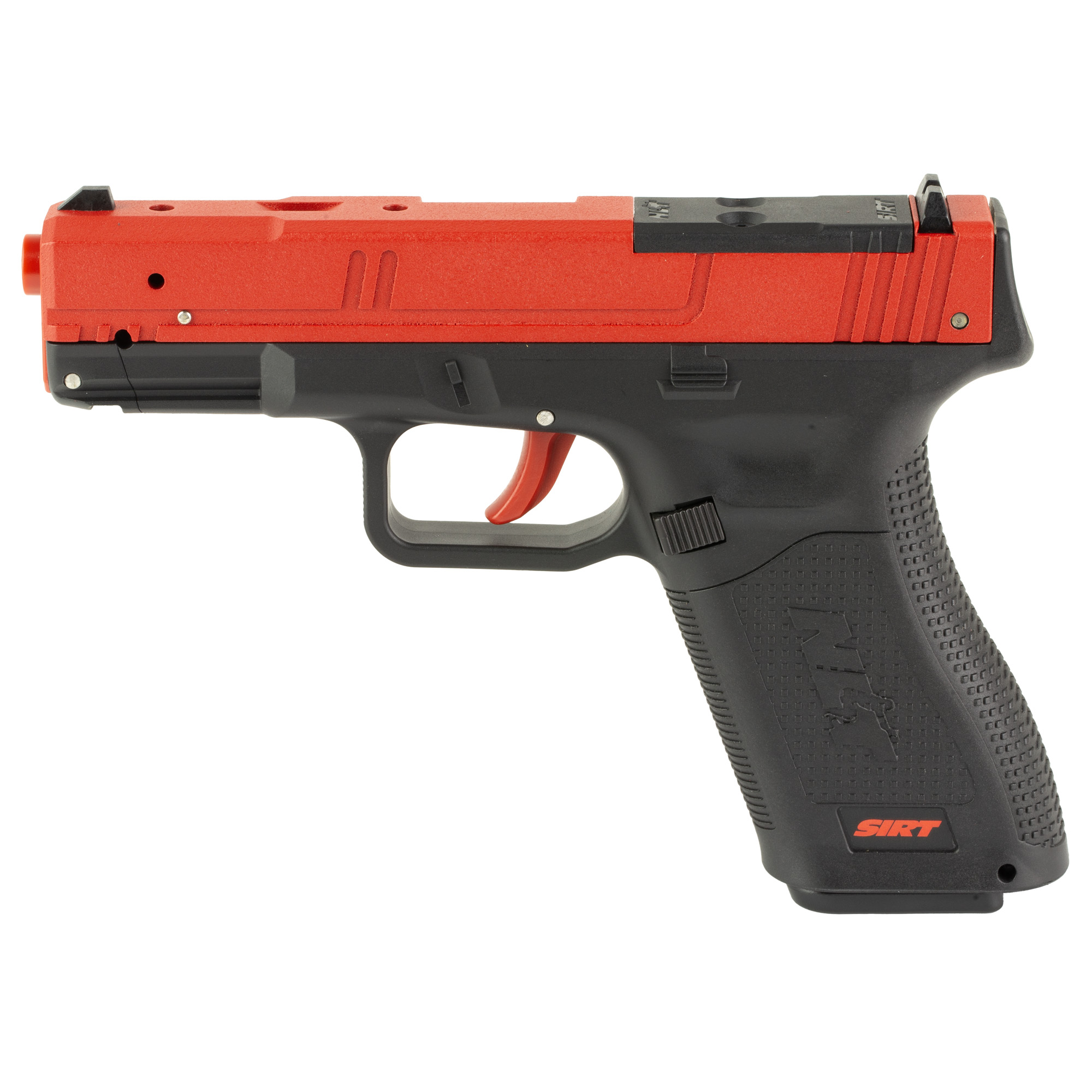 NextLevel Training SIRT Optic Ready Slide Polymer Laser Glock 45/19X MOS – Black, Red