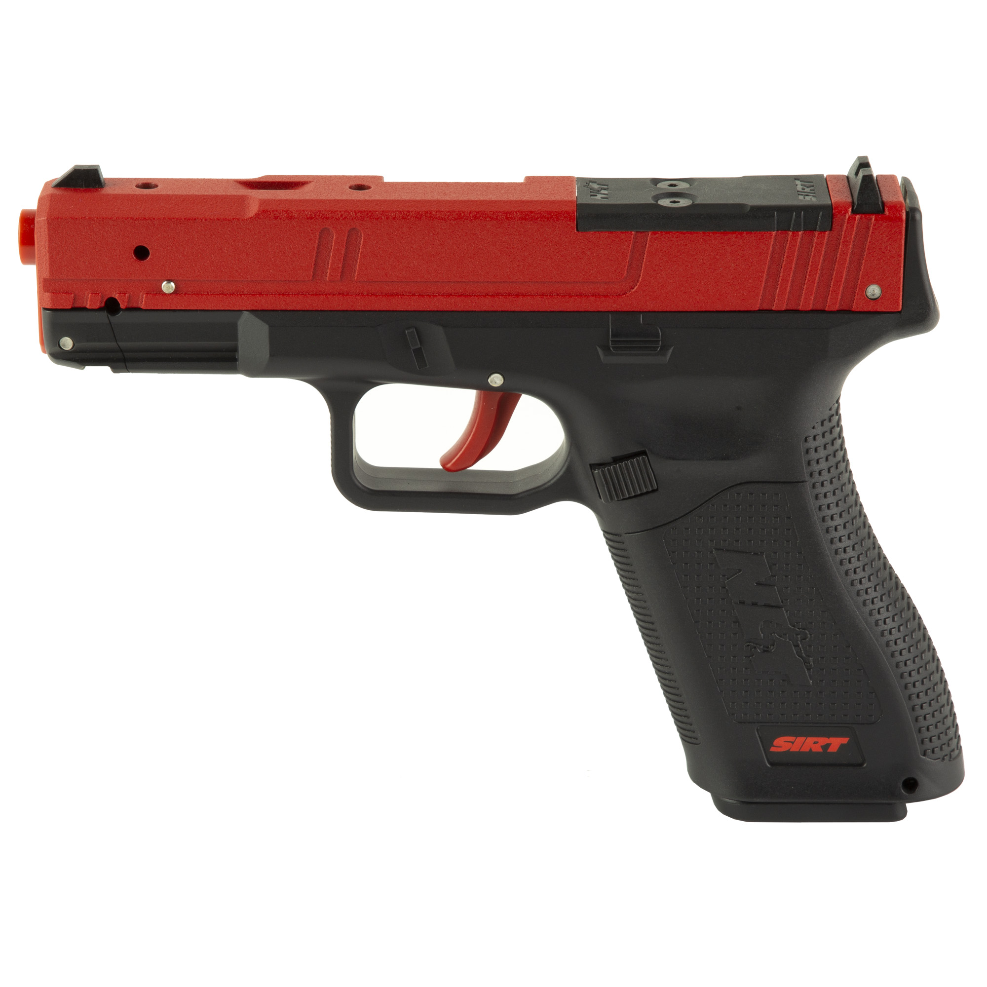 NextLevel Training SIRT Optic Ready Slide Polymer Laser Glock 45/19X MOS – Black, Red