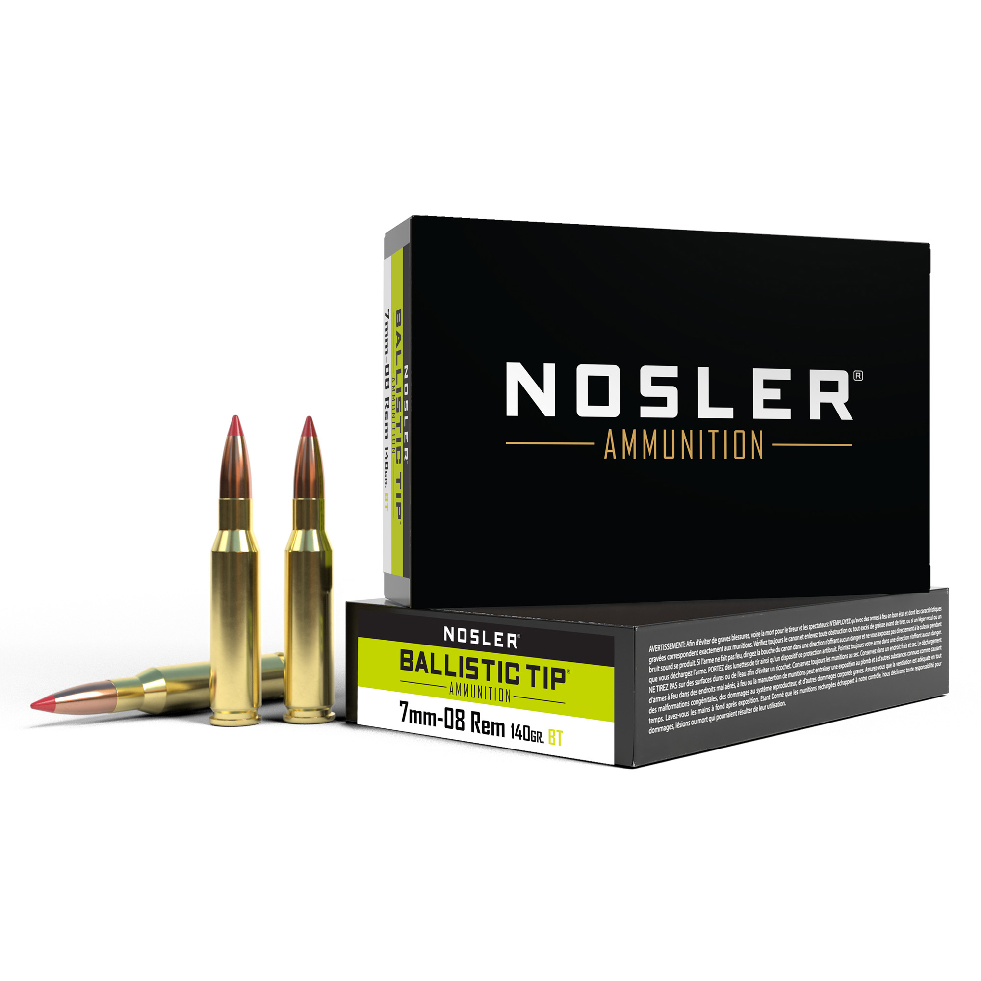 Nosler Ballistic Tip 7MM-08 140gr – 20rd