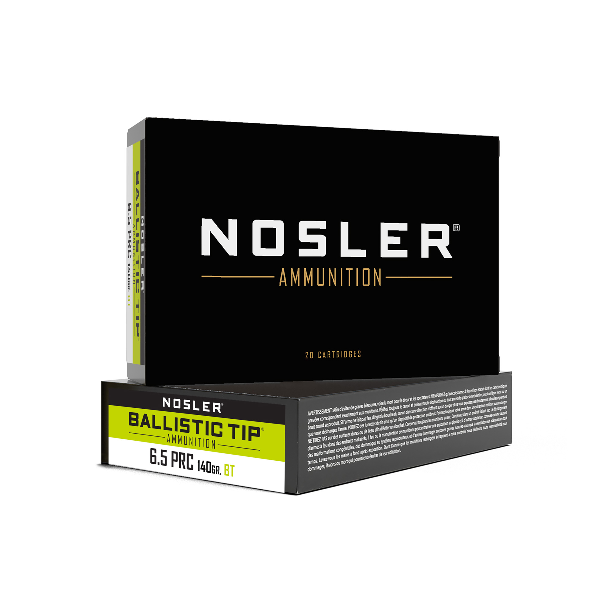 Nosler Ballistic Tip 6.5 PRC 140gr – 20rd