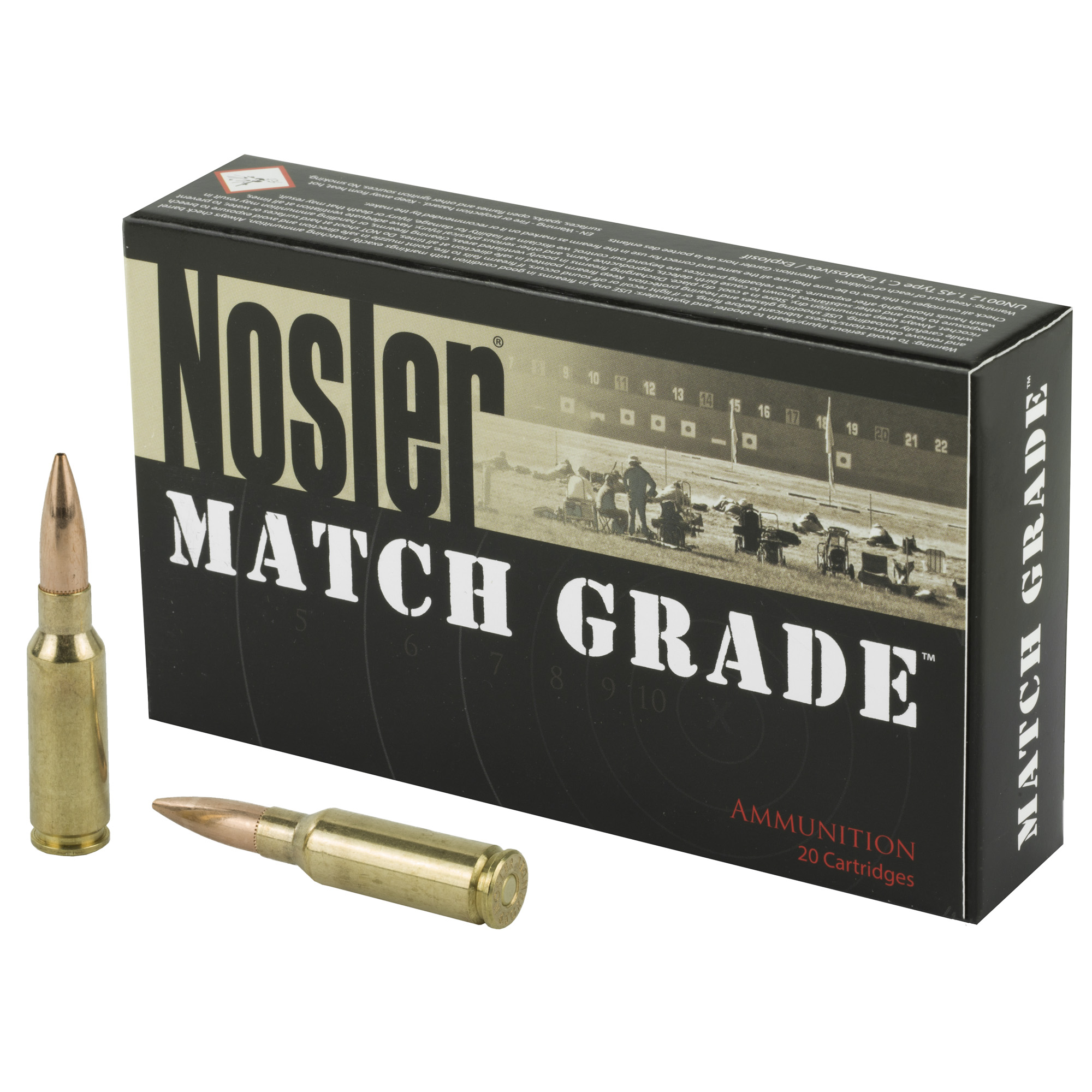 Nosler Custom Competition 6.5 Grendel 123gr – 20rd