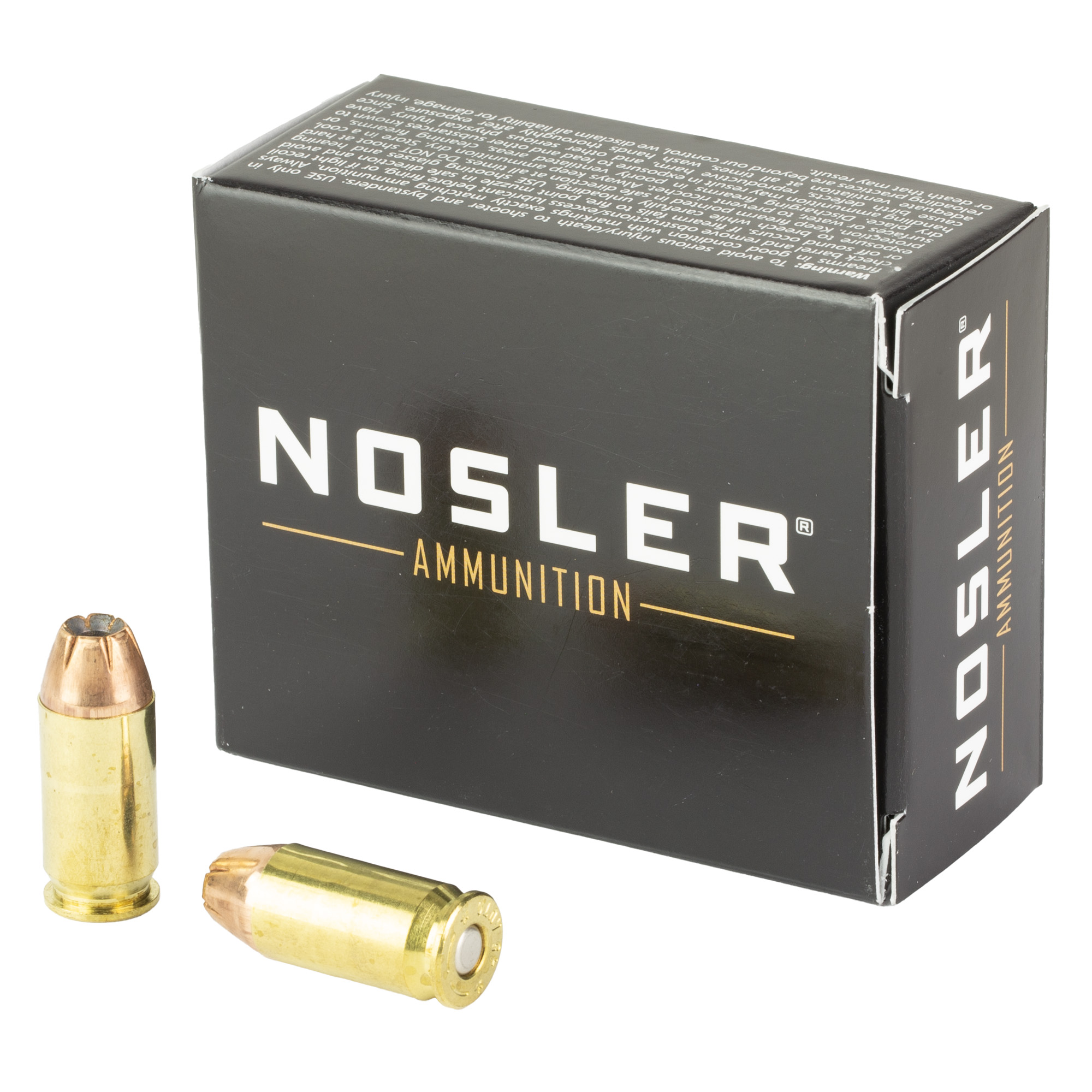 Nosler Assured Stopping Power 45 ACP 230gr Jacketed Hollow Point – 20rd