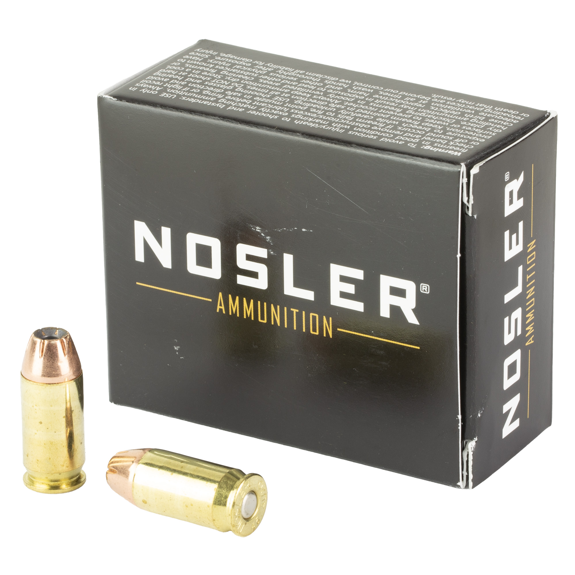 Nosler Assured Stopping Power 45 ACP 185gr Jacketed Hollow Point – 20rd