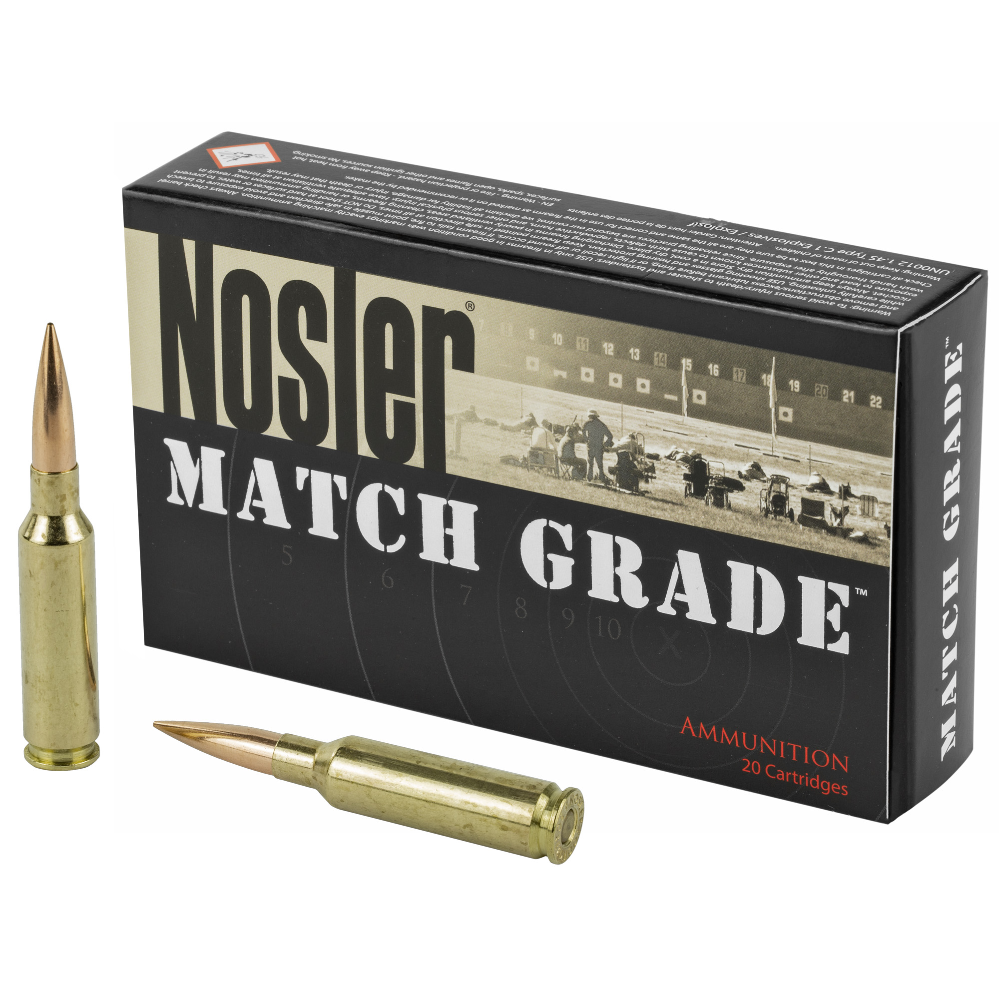 Nosler RDF HPBT 6.5 Creedmoor 140gr Boat Tail Hollow Point – 20rd