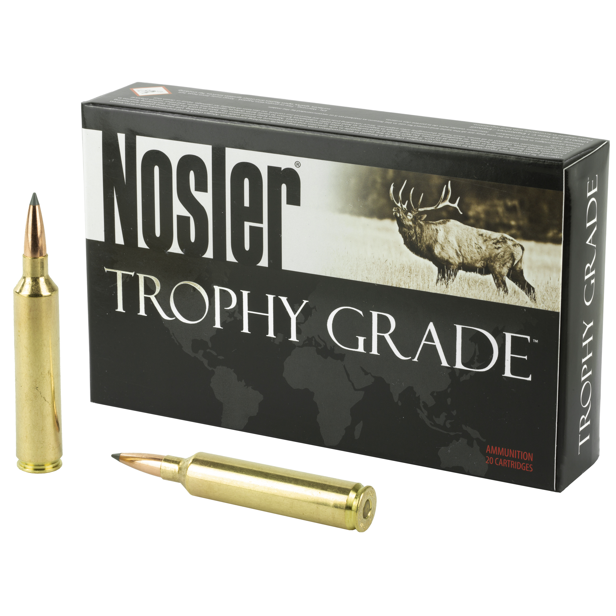 Nosler Trophy Long Range 26 Nosler 142gr AccuBond – 20rd