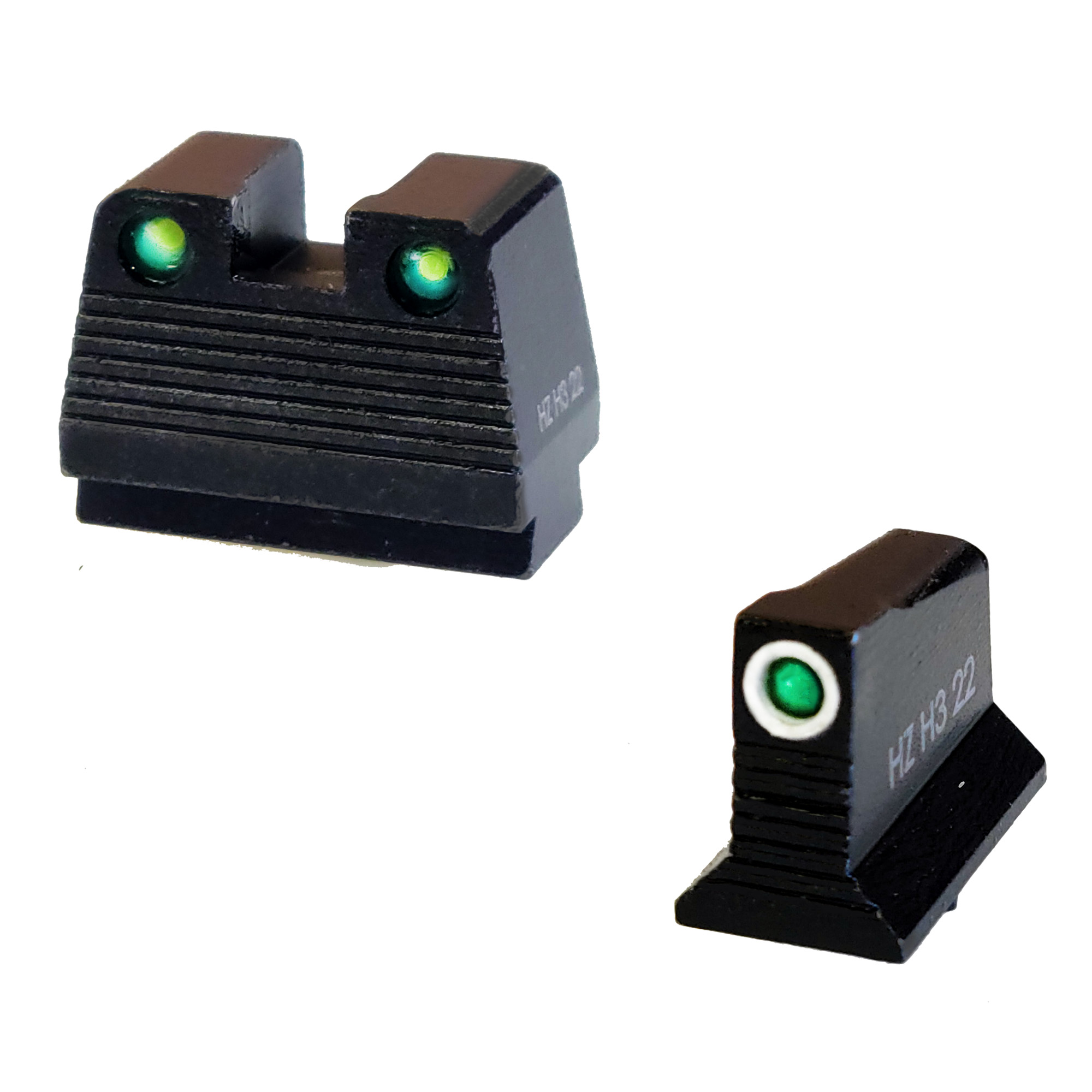 Hi-Viz Glock MOS N2 Co-Witness Sight – Green