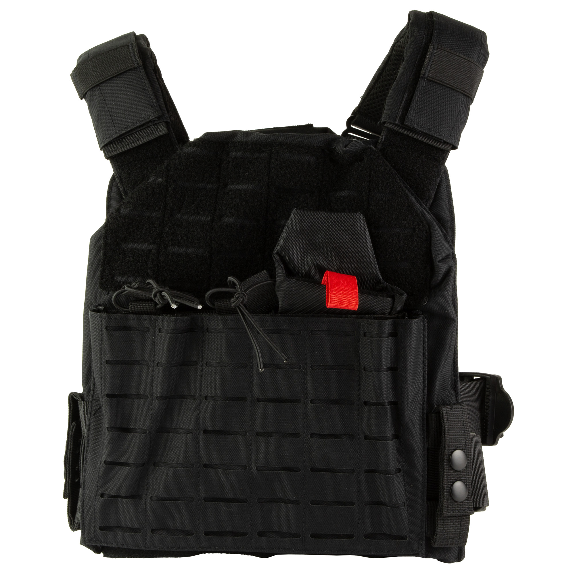 NcSTAR Laser Cut Plate Carrier Body Armor Carrier – Black