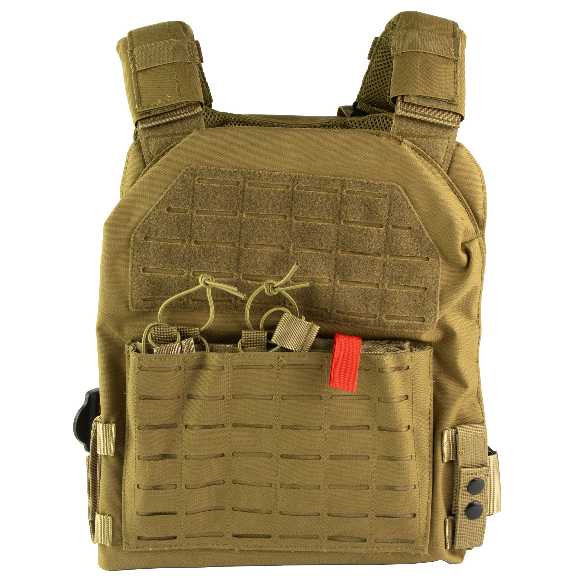 NcSTAR Laser Cut Plate Carrier Body Armor Carrier – Tan