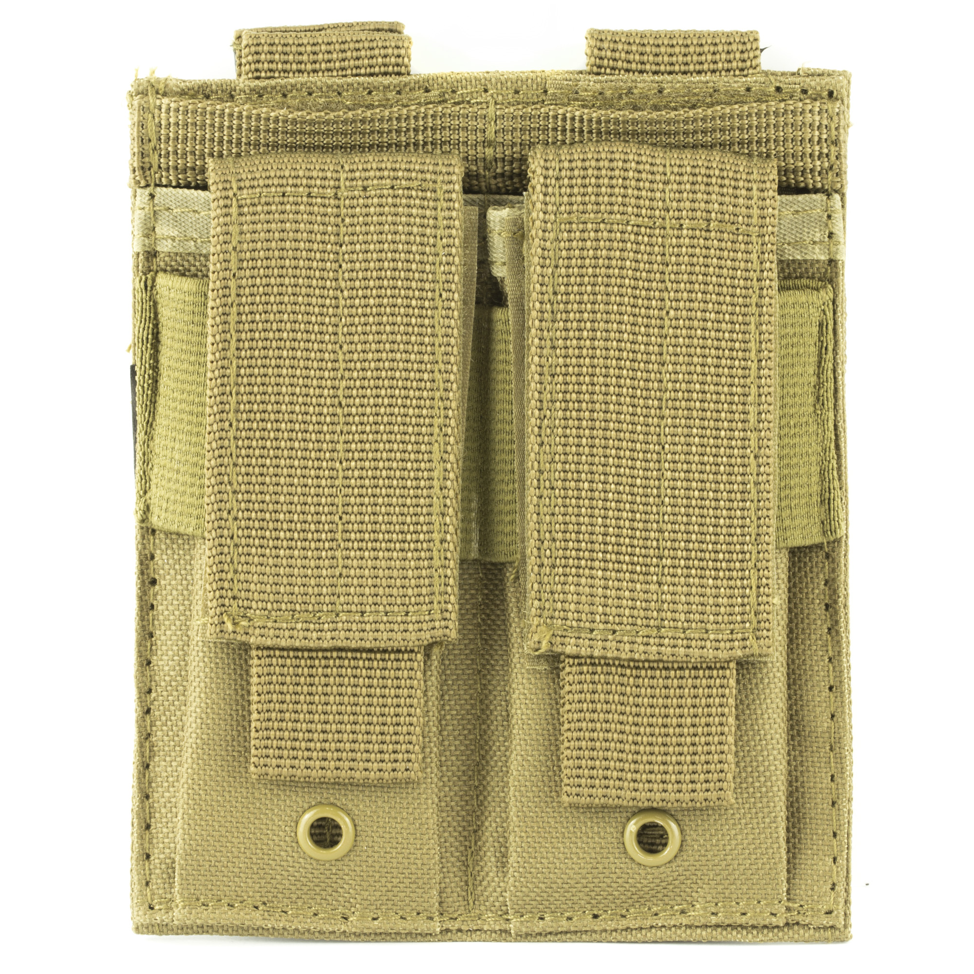 NcSTAR Double Pistol Mag Pouch Nylon Double Mag Pouch – Tan