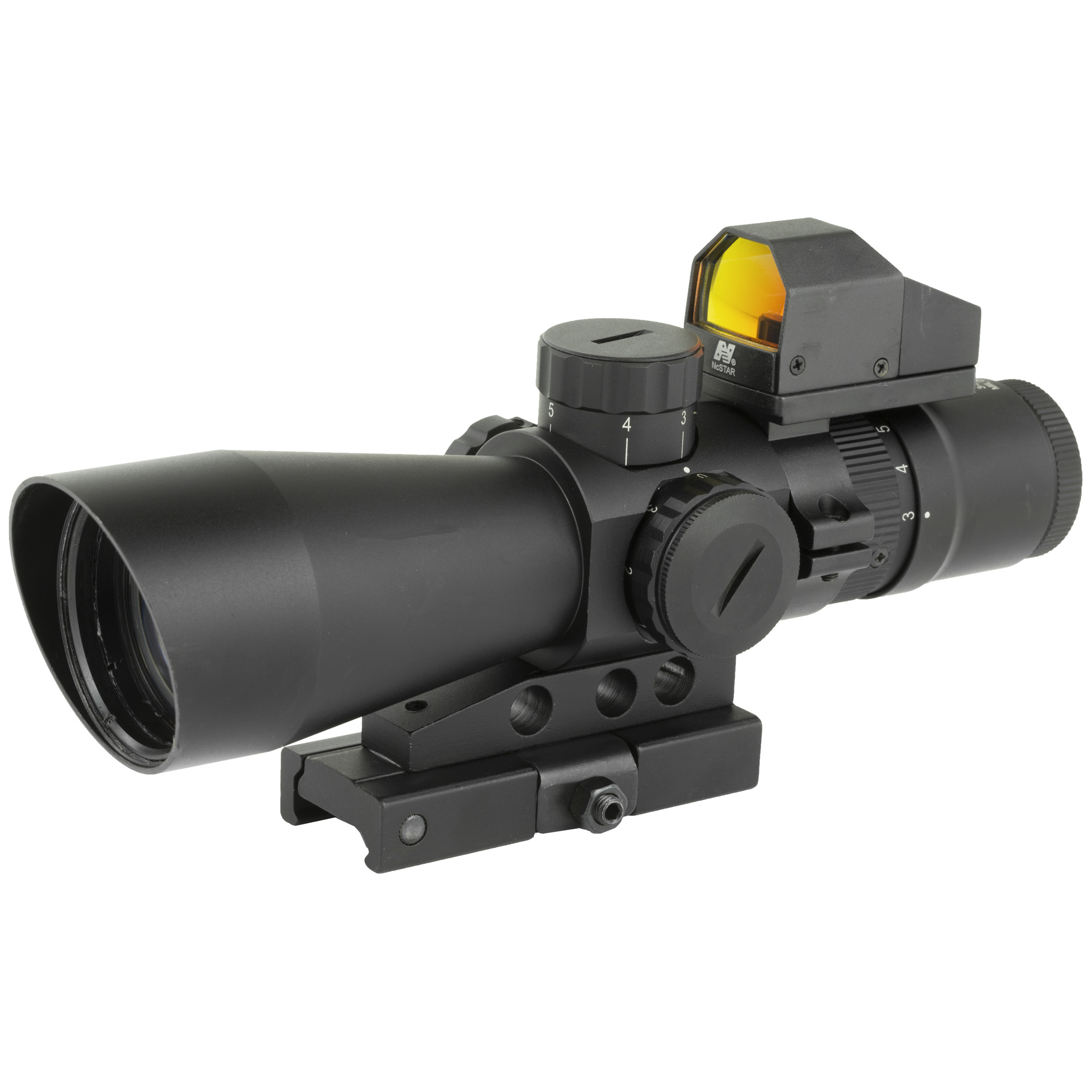 NcSTAR 3-9X42 Scope with Micro Dot Red Dot – Black