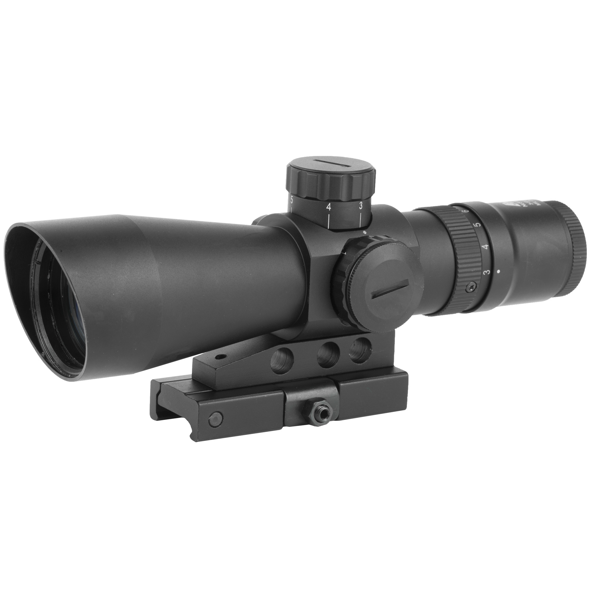 NcSTAR 3-9X42 MarkIII Tactical GenII Mil-Dot Rifle Scope – Black