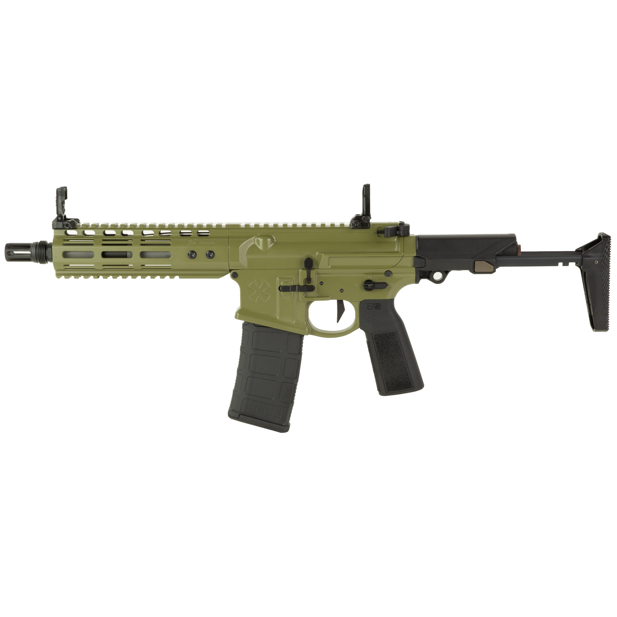 Noveske Gen4 SBR 8″ 5.56 NATO 30rd 7075 Aluminum – Bazooka Green