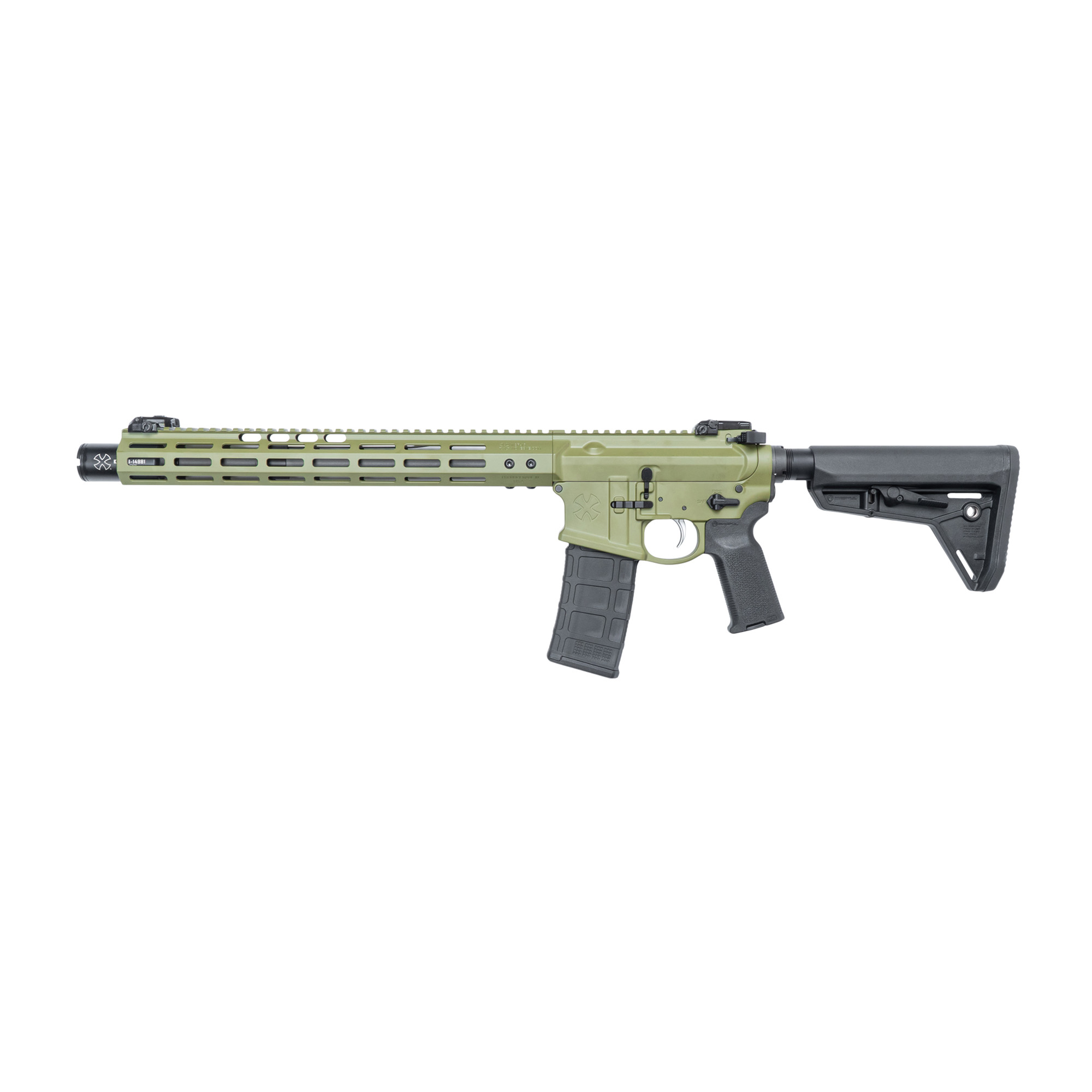 Noveske Infidel Gen4 AR 13.7″ Pinned (16″ OAL) 5.56 NATO 30rd – Green