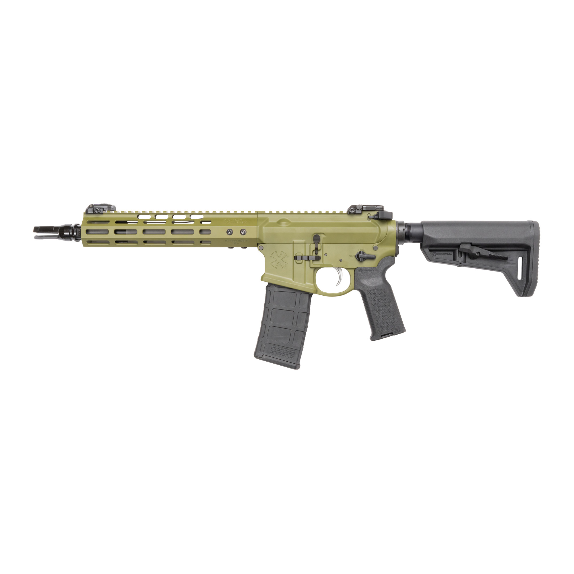 Noveske Gen4 SBR 10.5″ 5.56 NATO 30rd 7075 Aluminum – Green